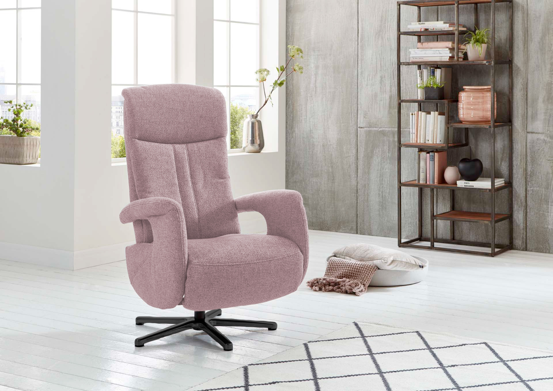 Sessel, Bezug rosa - MyStyle 2219