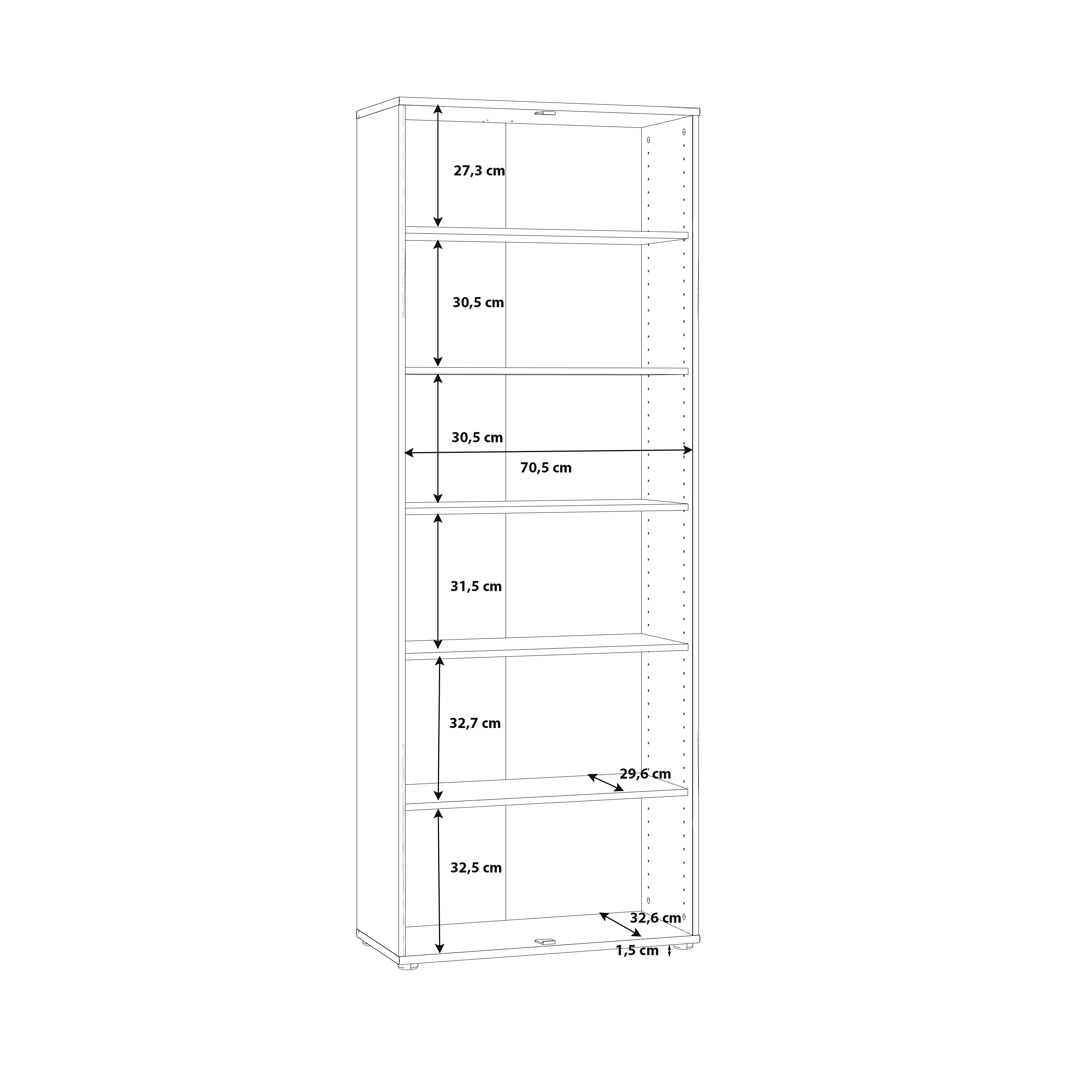 Schrank, weiß - Faik