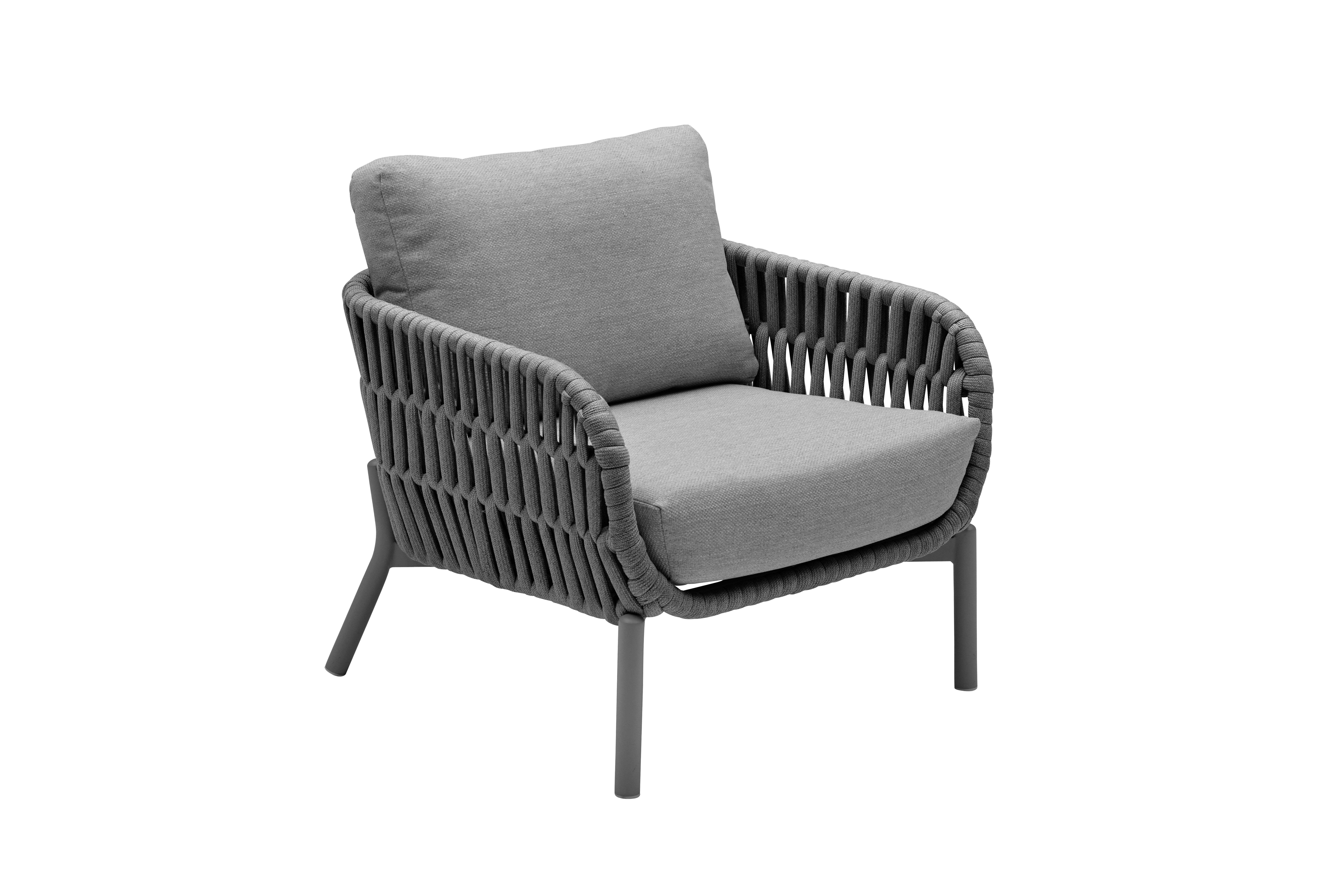 Dining-Sessel, Rope dunkelgrau - Terrano