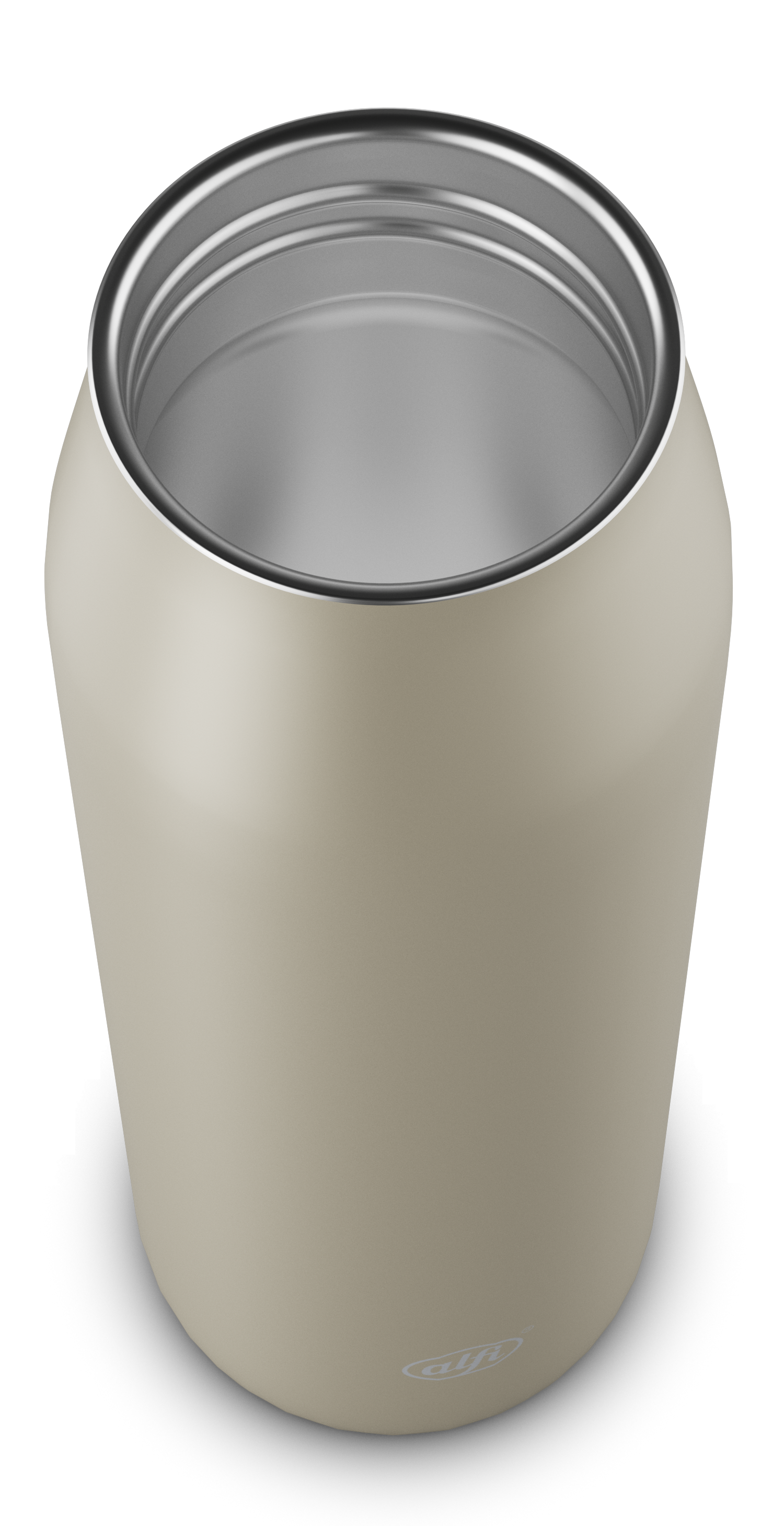 Isolier-Trinkbecher, ca. 0,5l, beige - ISO BOTTLE