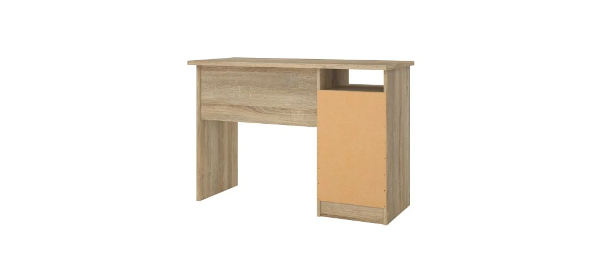 Schreibtisch - LB ca. 110x49 cm, Eiche Struktur Nachbildung