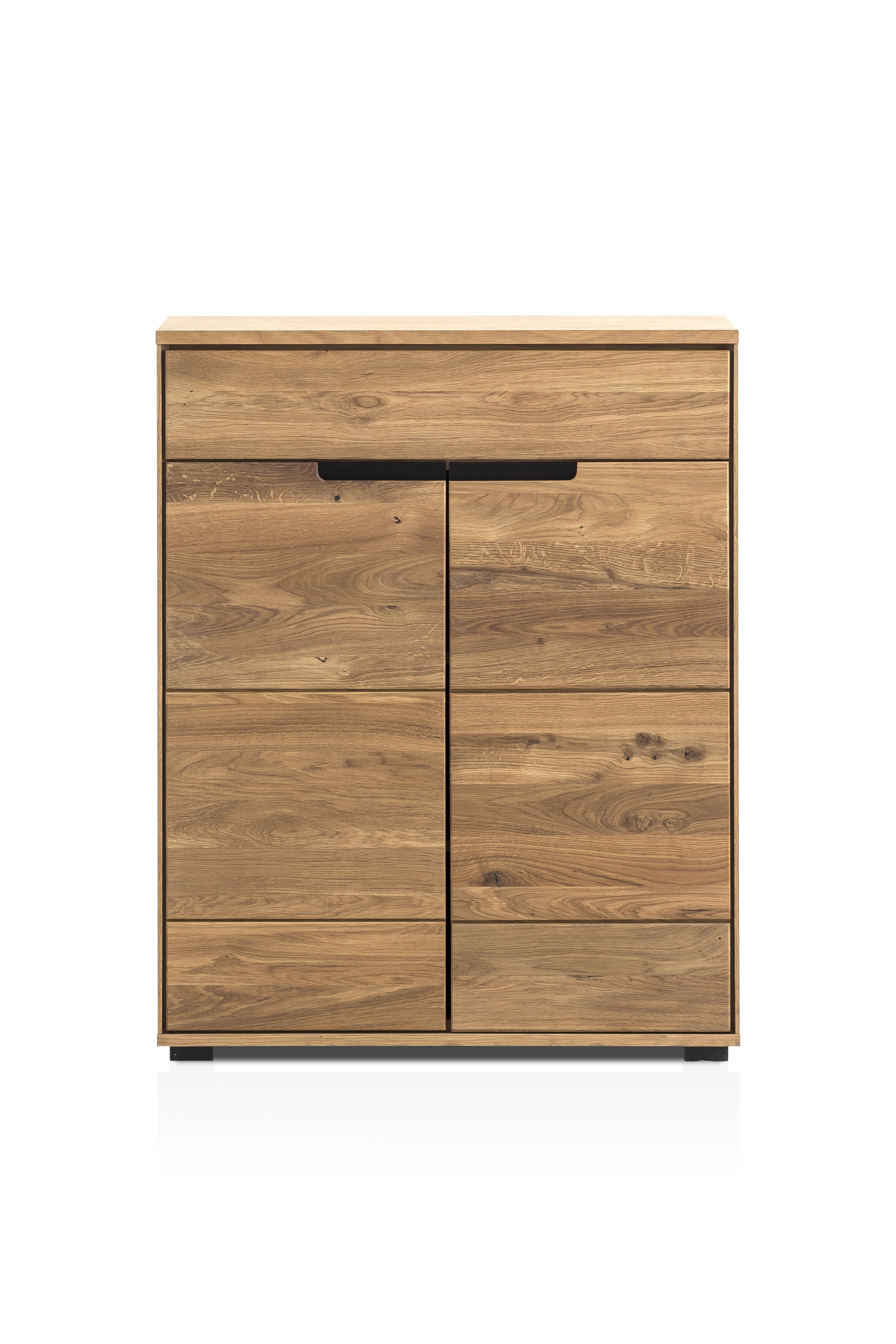 Schuhschrank, Kommode, Eiche, 2-trg., 1 SK - Edma