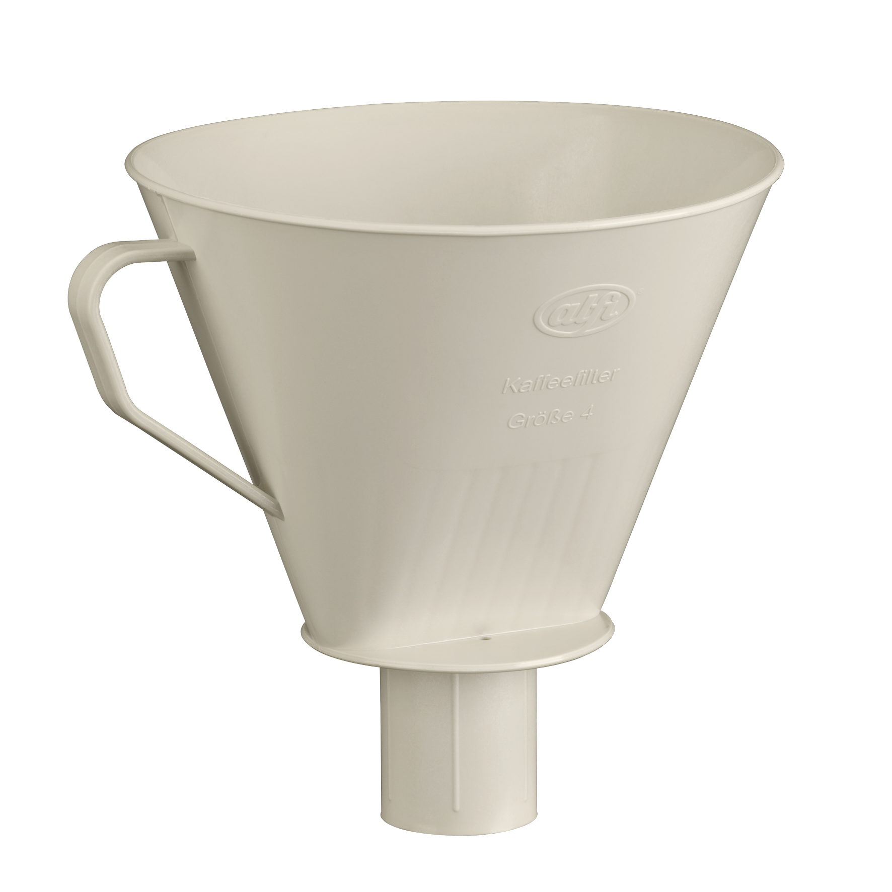 Kaffeefilter, Größe 4, Bio-Kunststoff, beige - Aroma Plus
