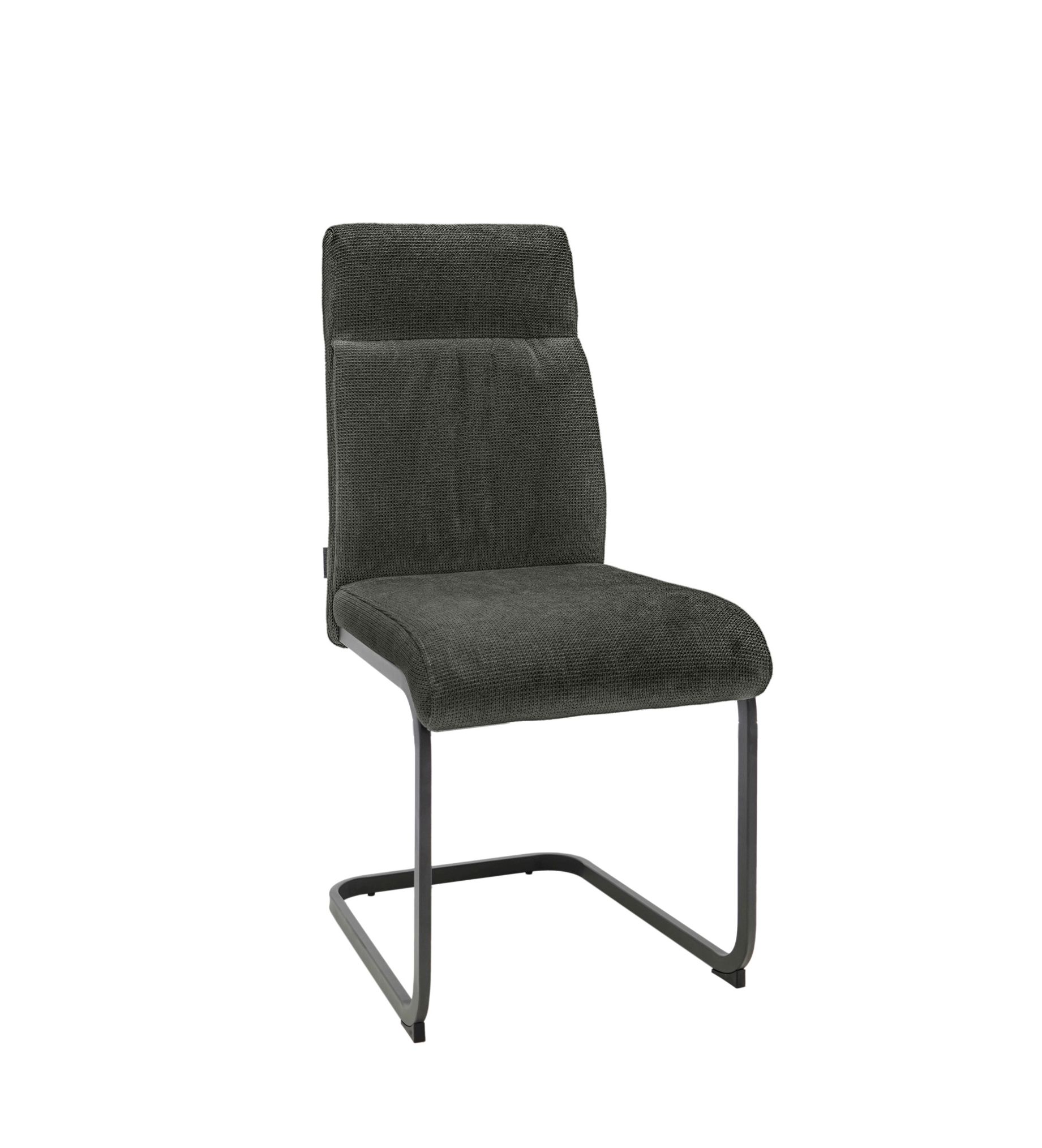 Schwingstuhl, Stoff anthrazit - Maida