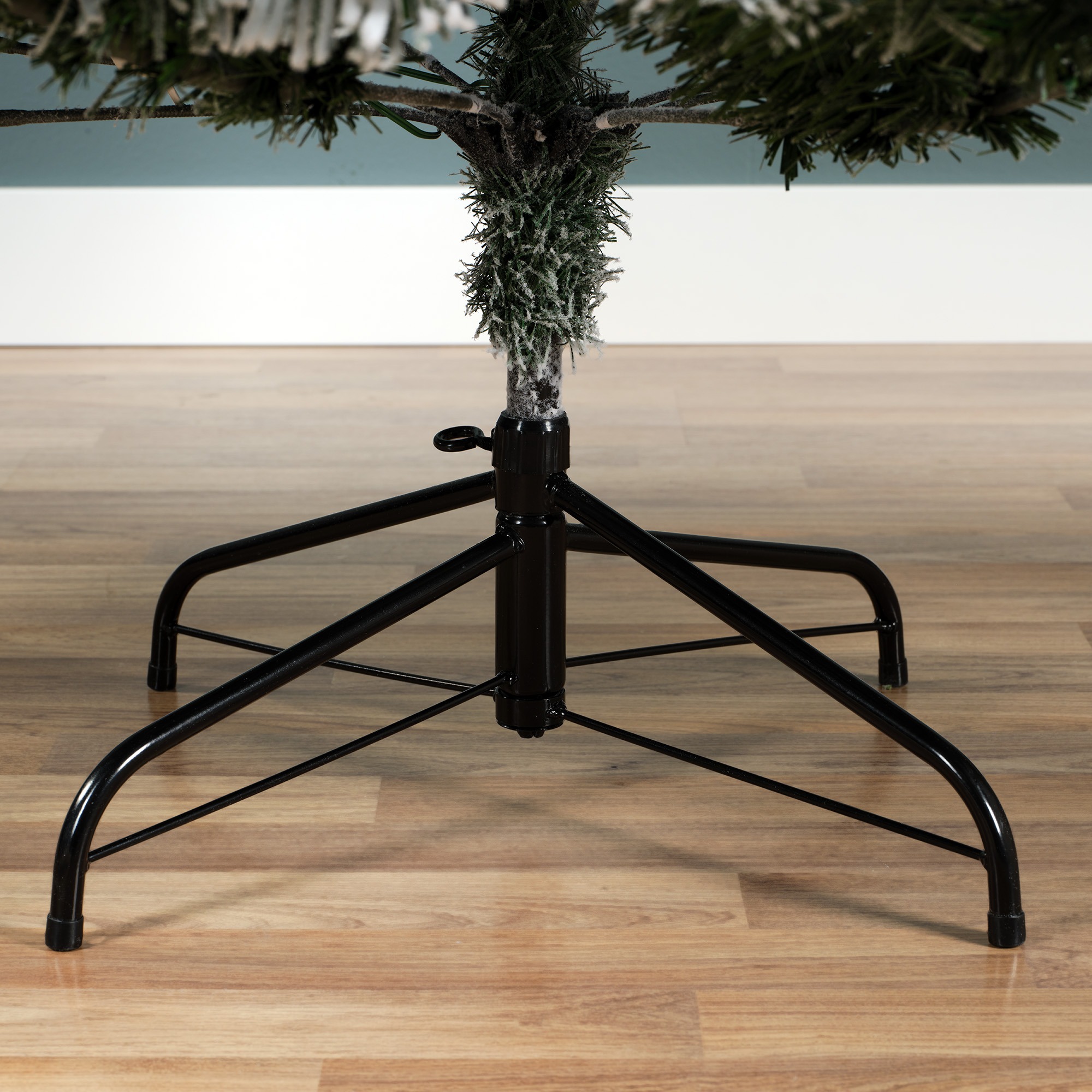 LED Kiefer - grün/weiss, PVC, Ø137-H210cm-380L