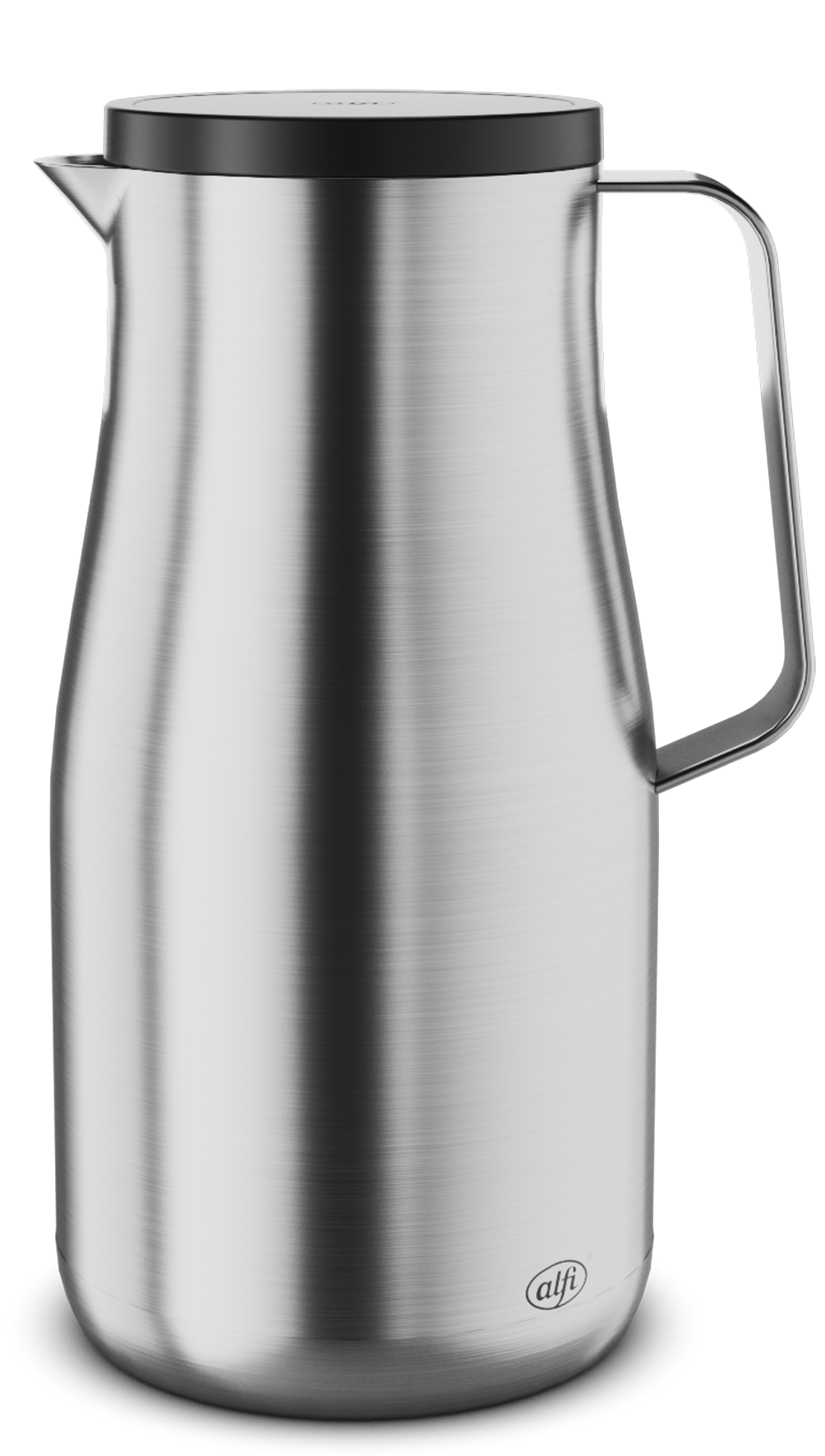 Flaschenkühler, doppelwandig, schwarz - VINO