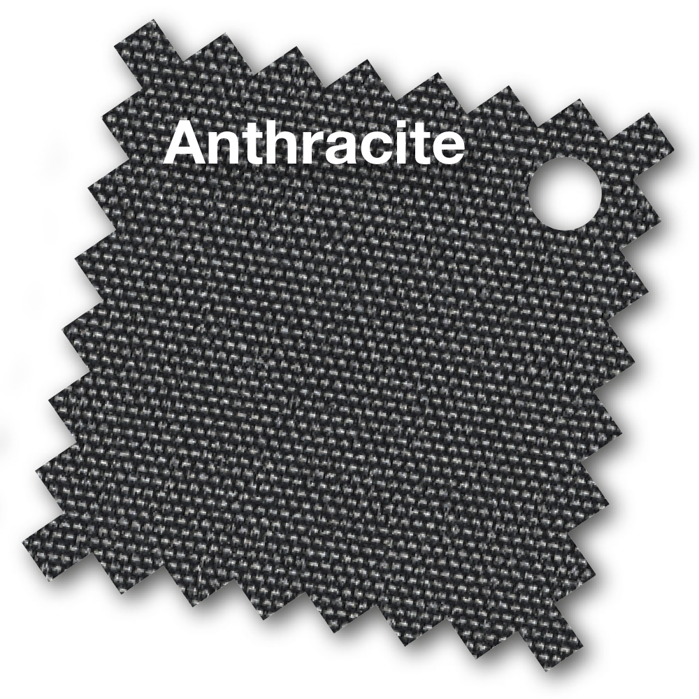 Mittelstockschirm, Ø 250 cm, anthrazit - Riva