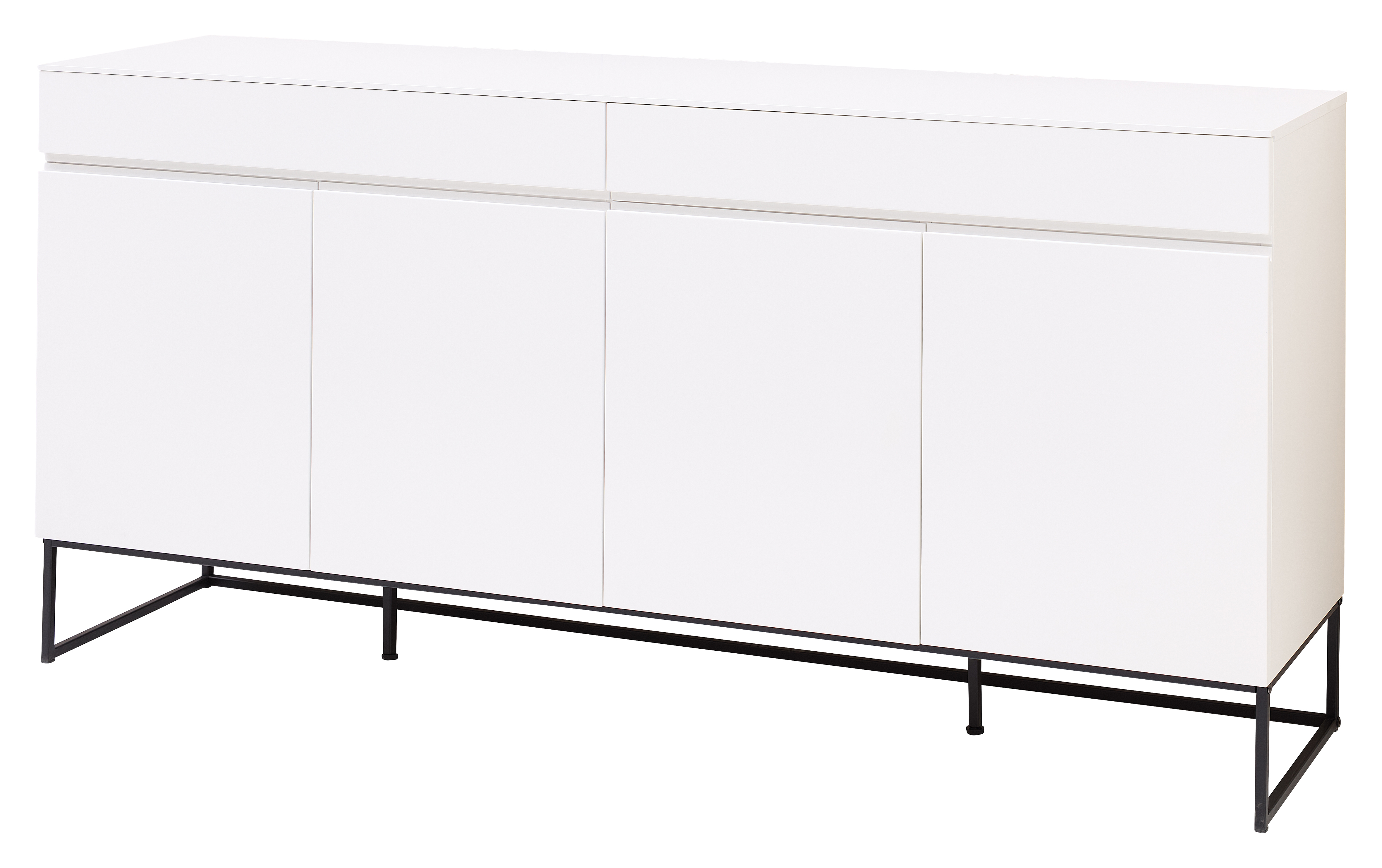 Sideboard, weiß MDF lackiert - MyStyle 1007