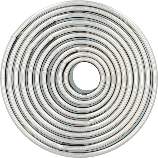 Ausstechformen-Set Kreis glatt - Ø 1,5 - 7 cm, Höhe 4,5 cm