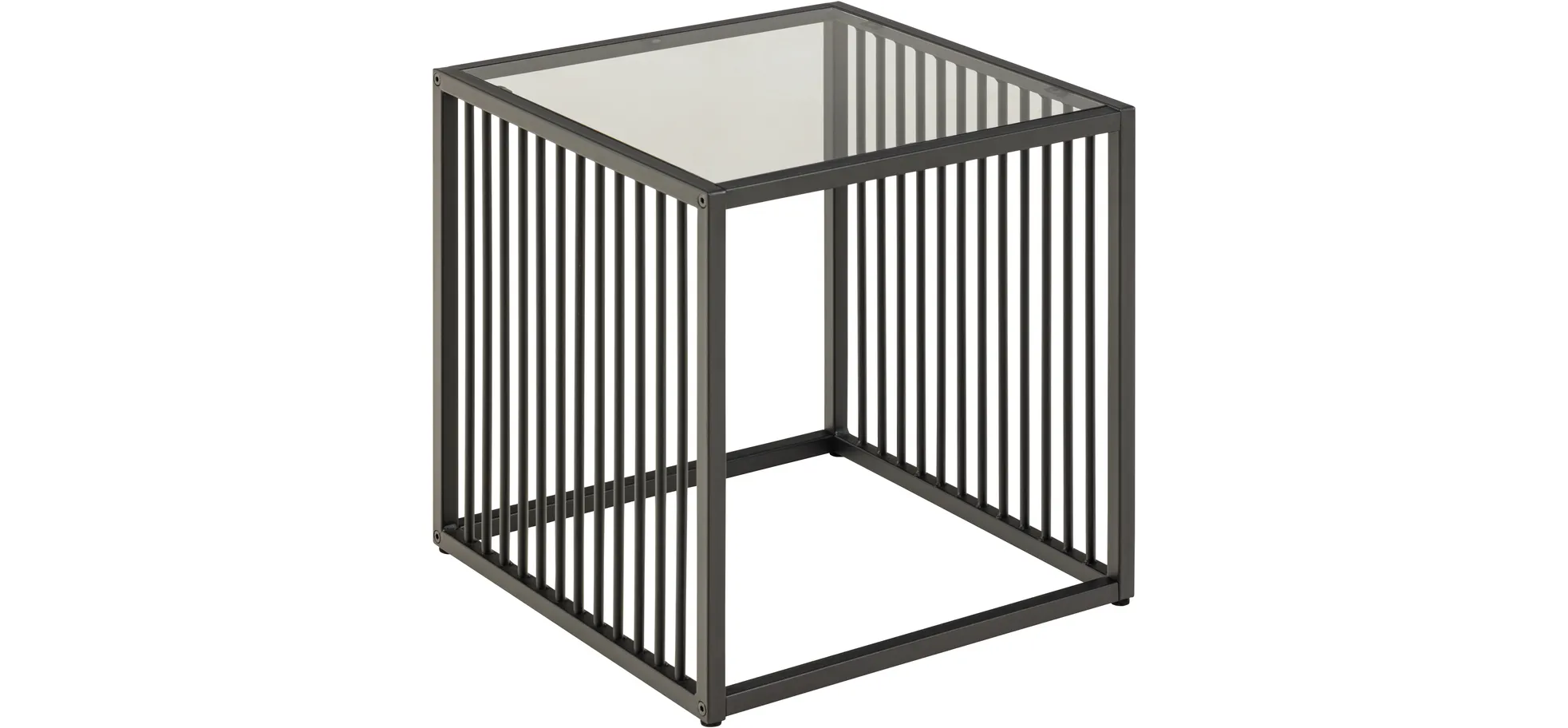 Beistelltisch, schwarz matt - Avelina