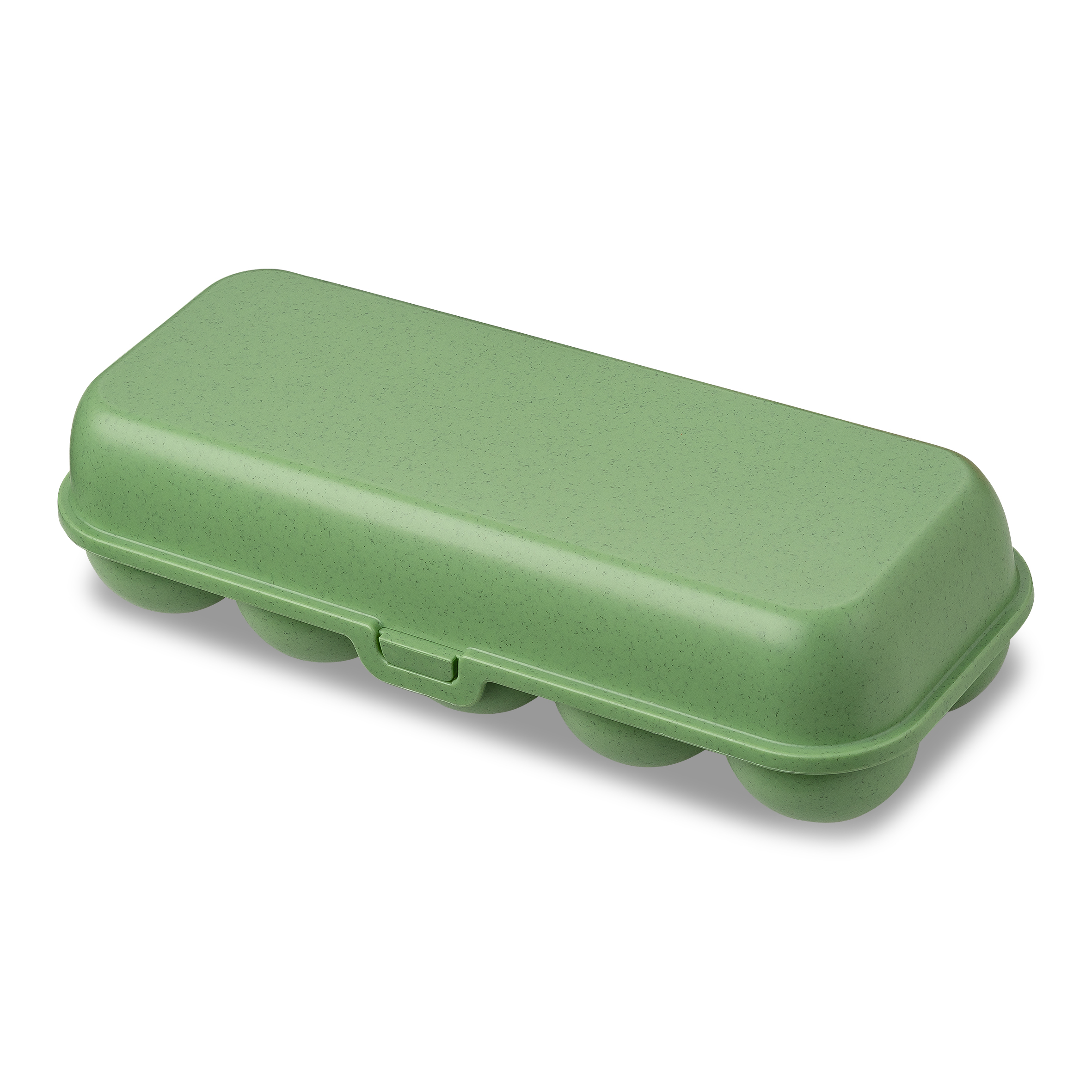 Eierbox 10 Eier, nature leaf green - stapelbar, leicht zu reinigen, CO2-neutral