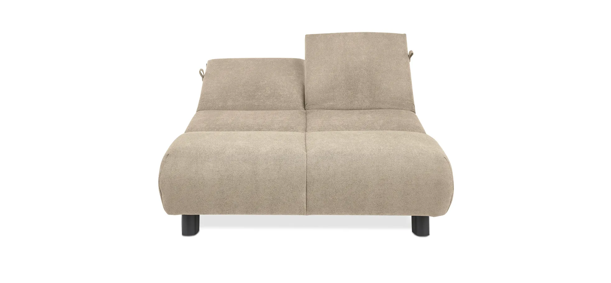 Faltsofa EBBY - 2-Sitzer ohne Armlehne, 140 cm inkl. Schlaffunktion/Relaxfunktion, Stoff, Taupe Faltsofa EBBY - 2-Sitzer ohne Armlehne, 140 cm inkl. Schlaffunktion/Relaxfunktion, Stoff, Taupe
