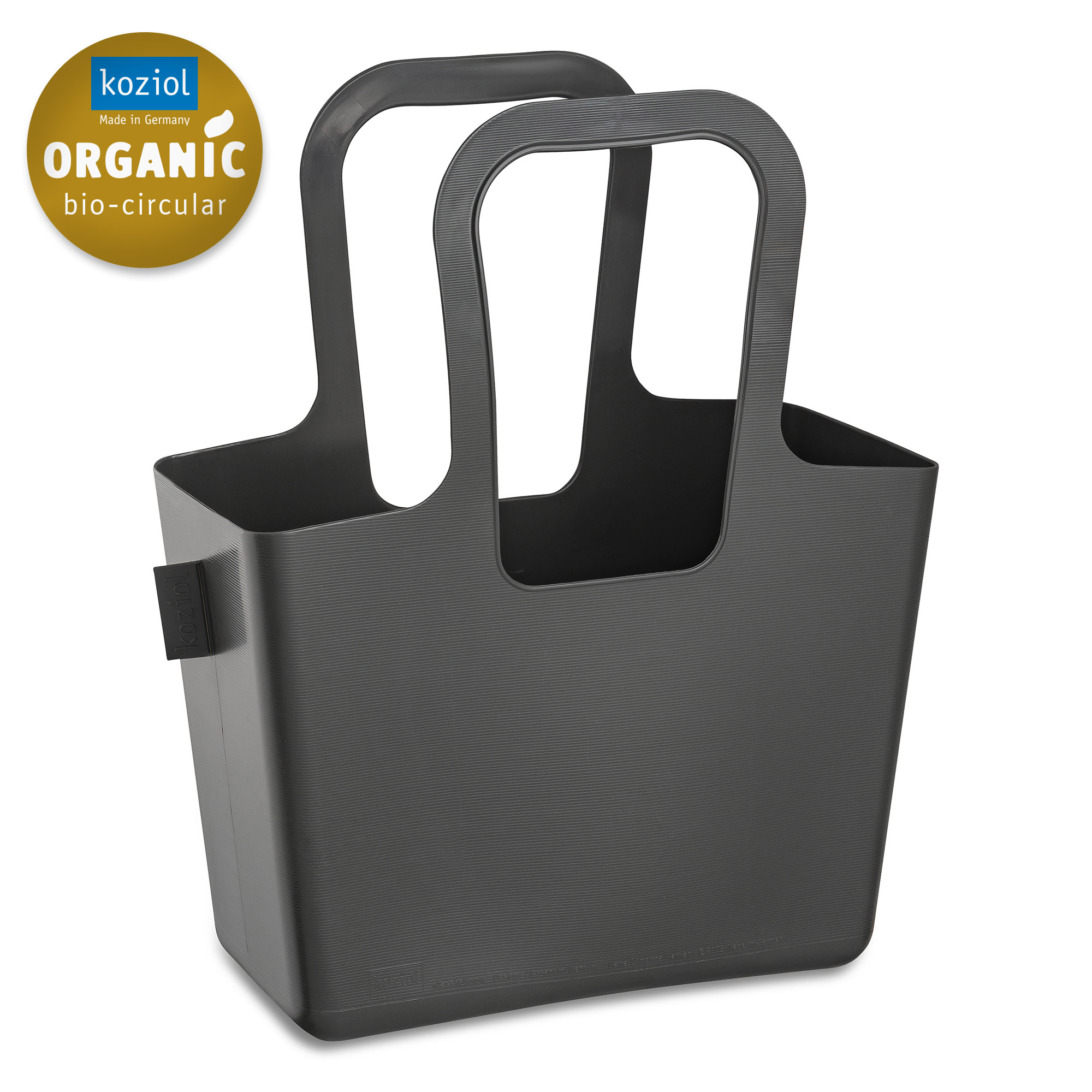Tasche, 13 x 32,7 x 38,6 cm, nature ash grey - leicht zu reinigen, 100% CO2-neutral