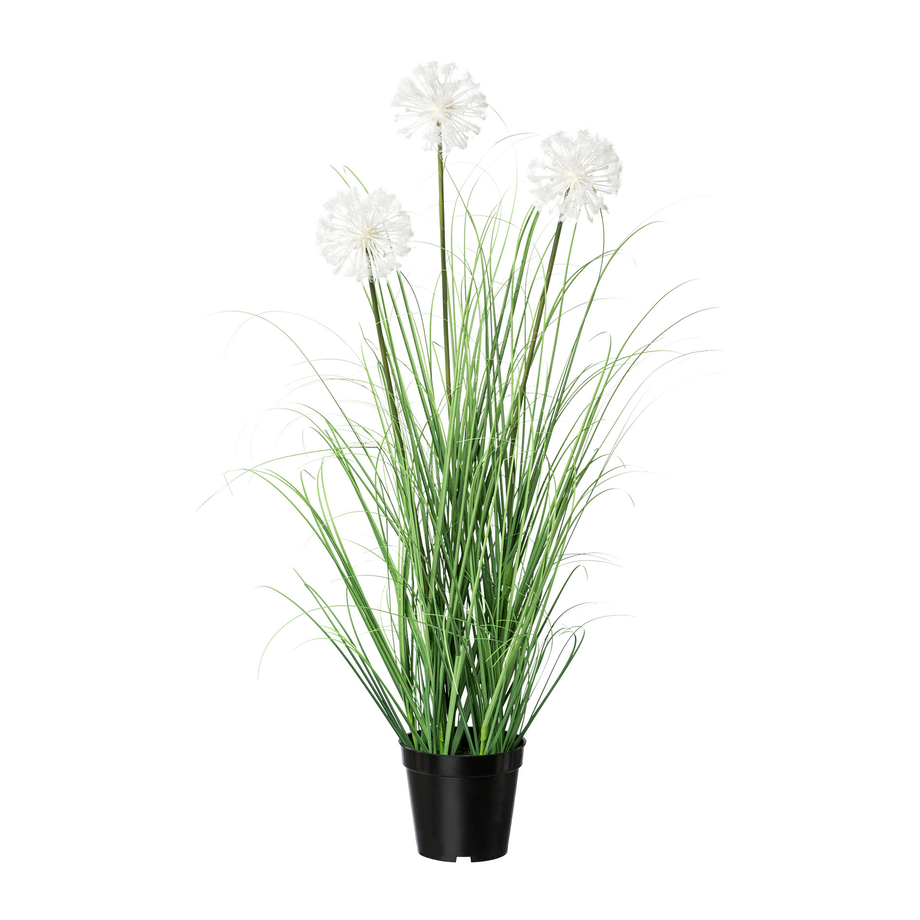 Kunstblume - Pusteblumen im Topf, 78 cm