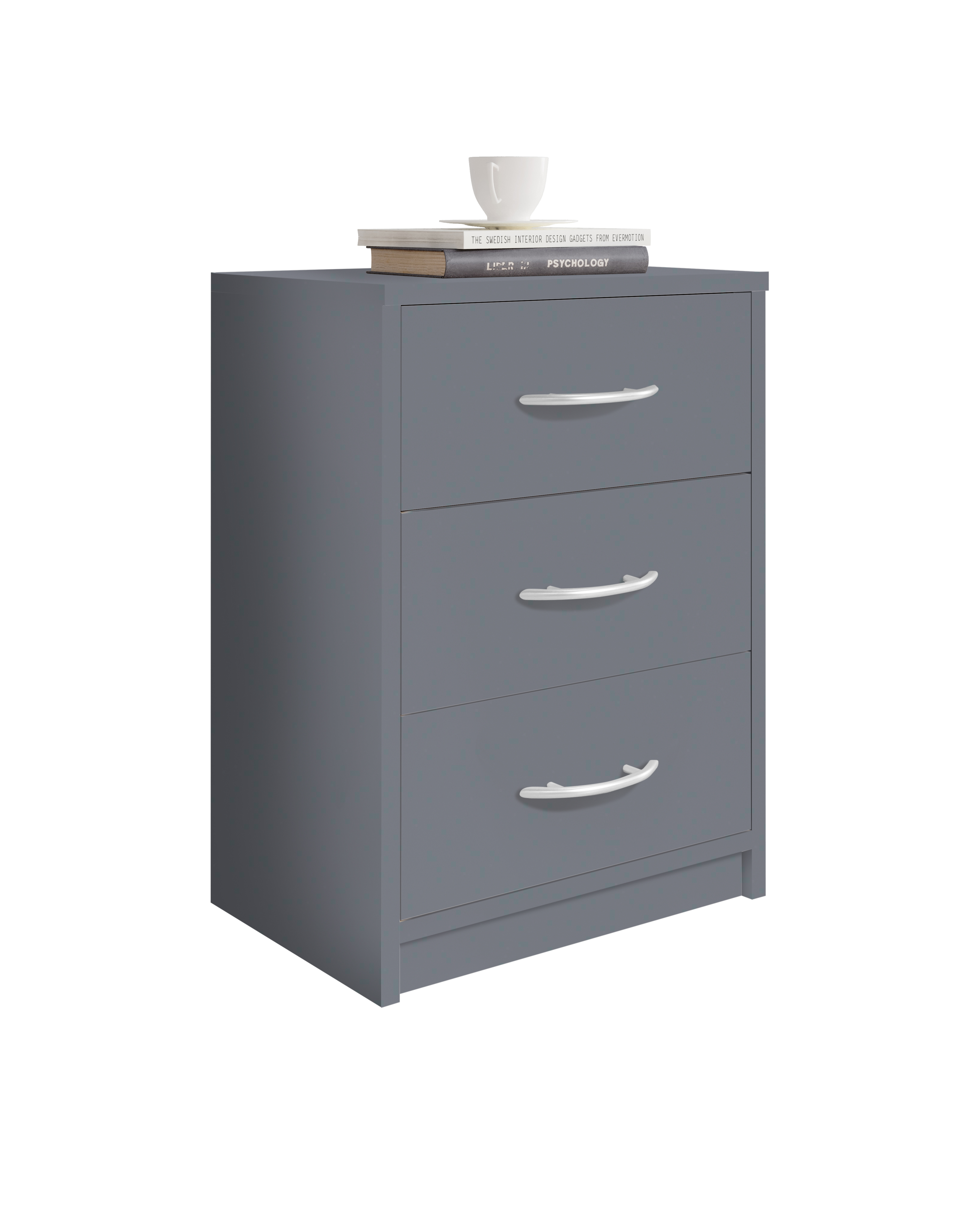 Nachtkommode, graphit Dekor - MyTogo535