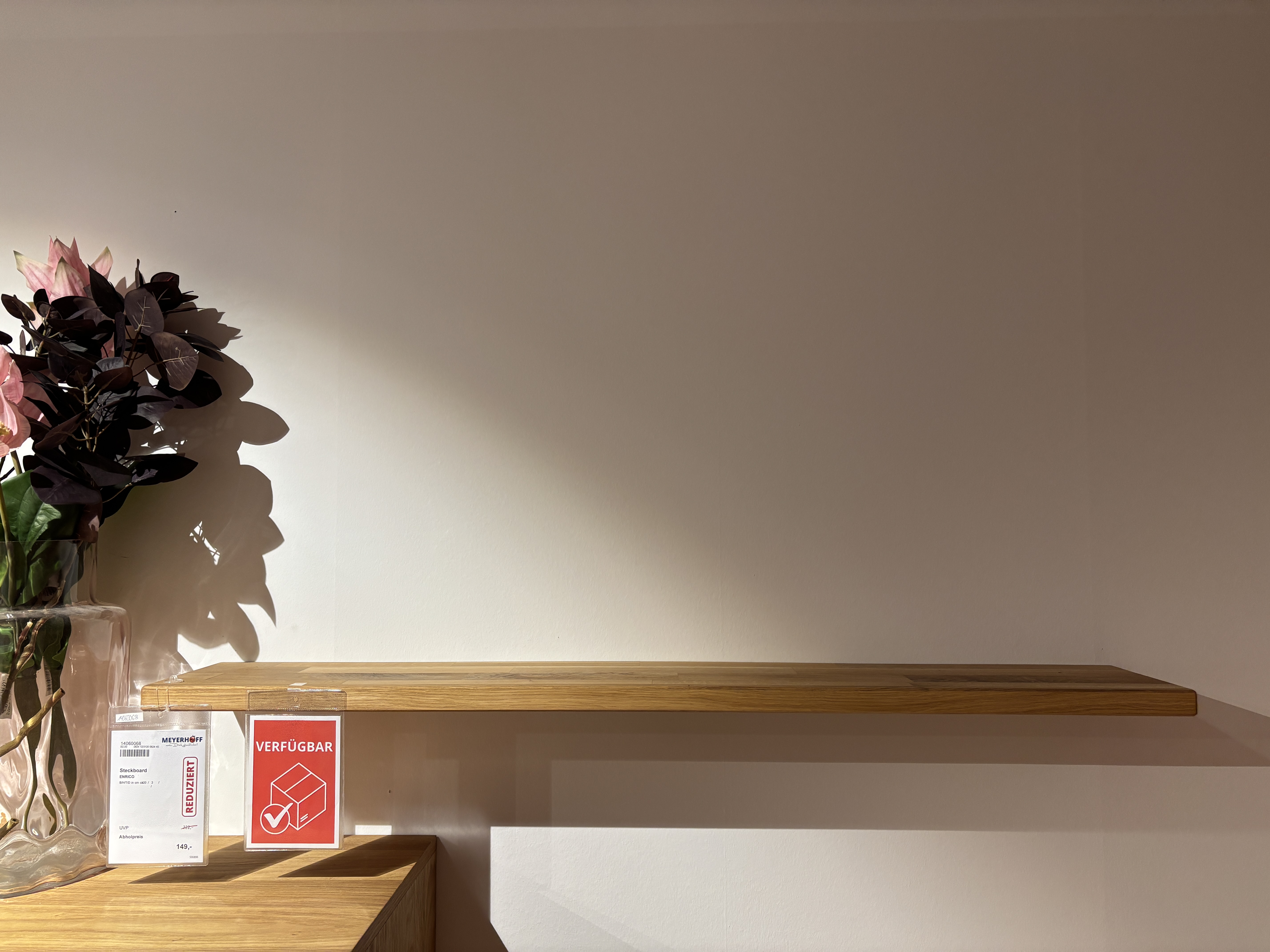 Steckboard, Wildeiche massiv geölt - ENRICO