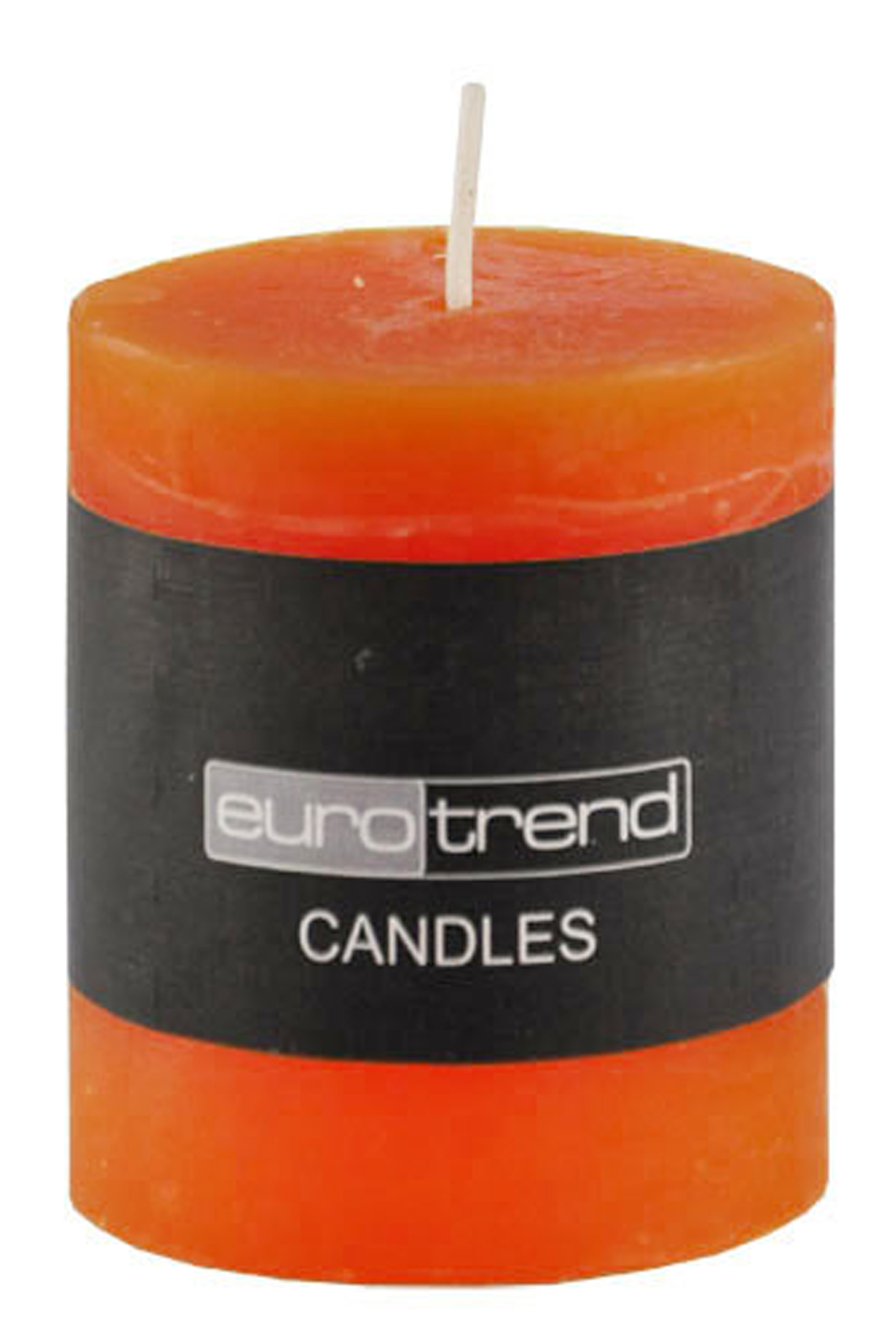 Cylinderkerze Rusti - feuer 5cm Ø, 8cm Hoch