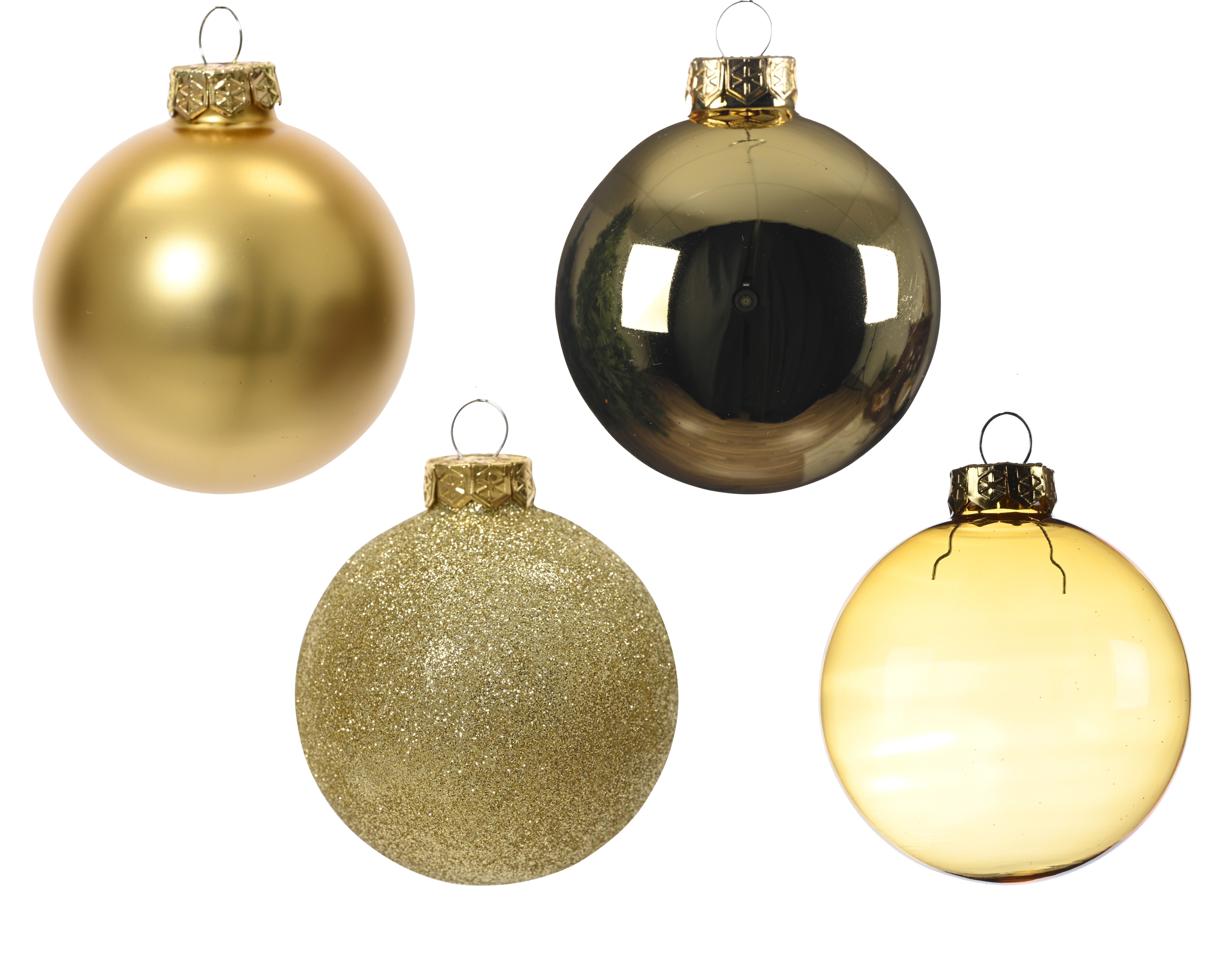 Kugelset 42-er - gold, Ø7.00cm