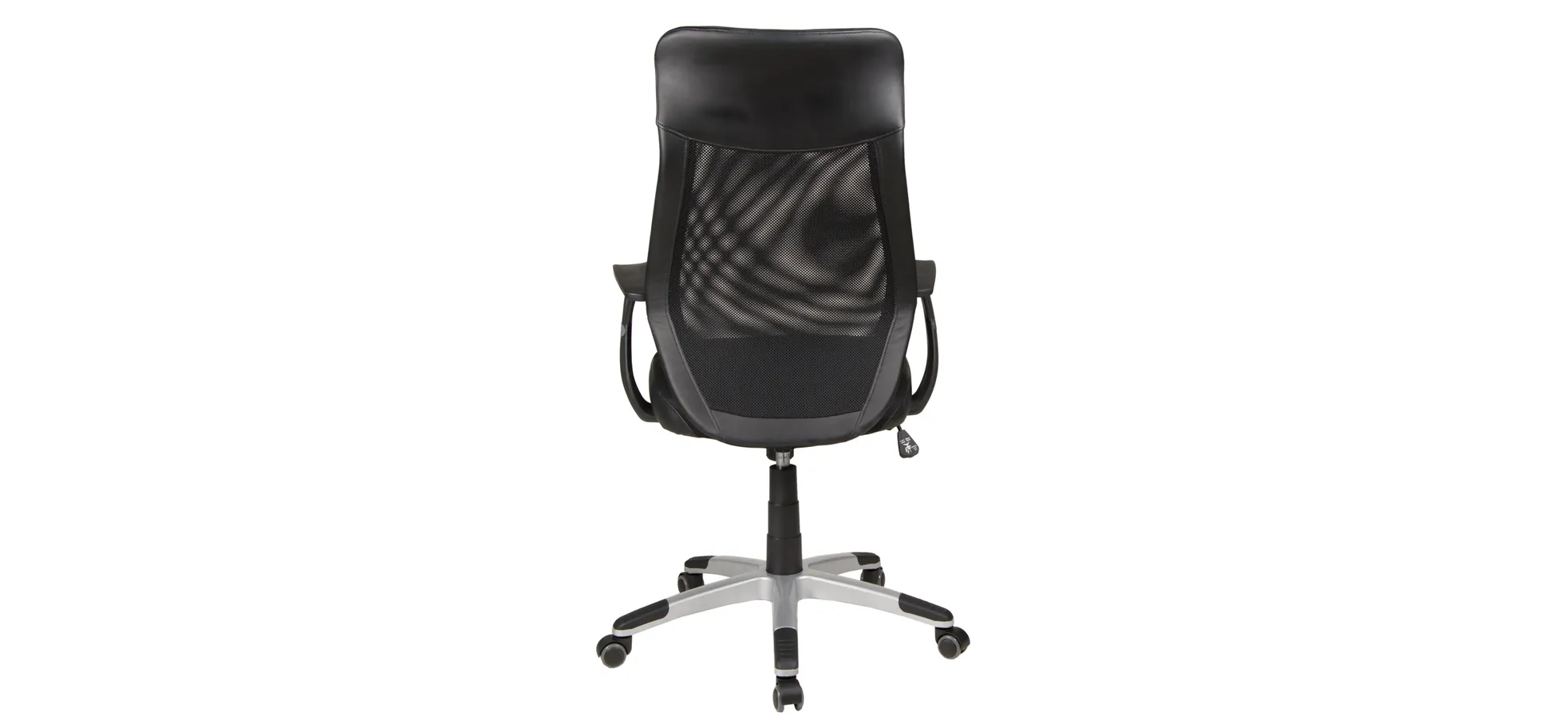 Drehstuhl mit Armlehnen, schwarz - Decio