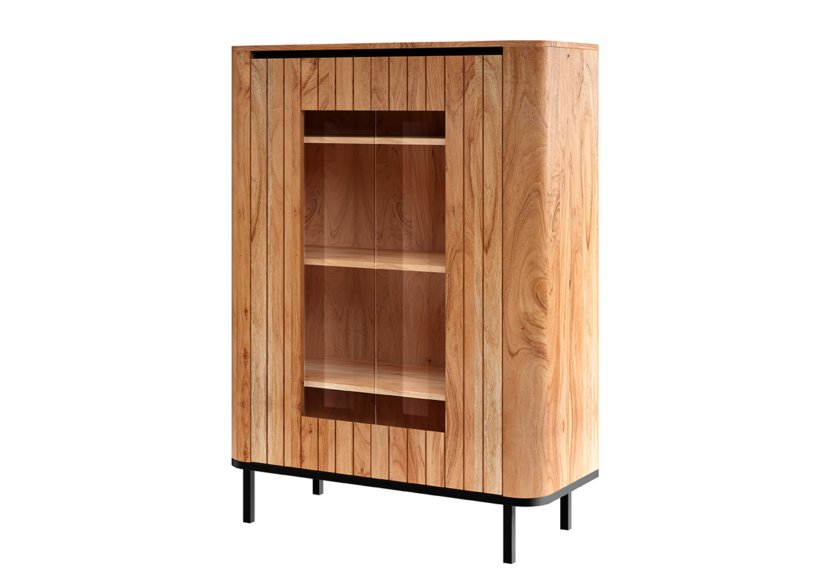 Highboard, Akazienholz, ca.99cm breit - MyStyle 1009