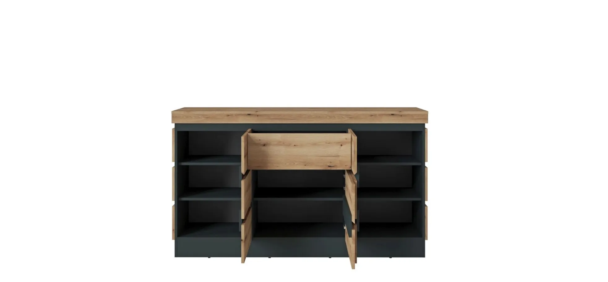 Sideboard, Coast Evoke Eiche - Waca