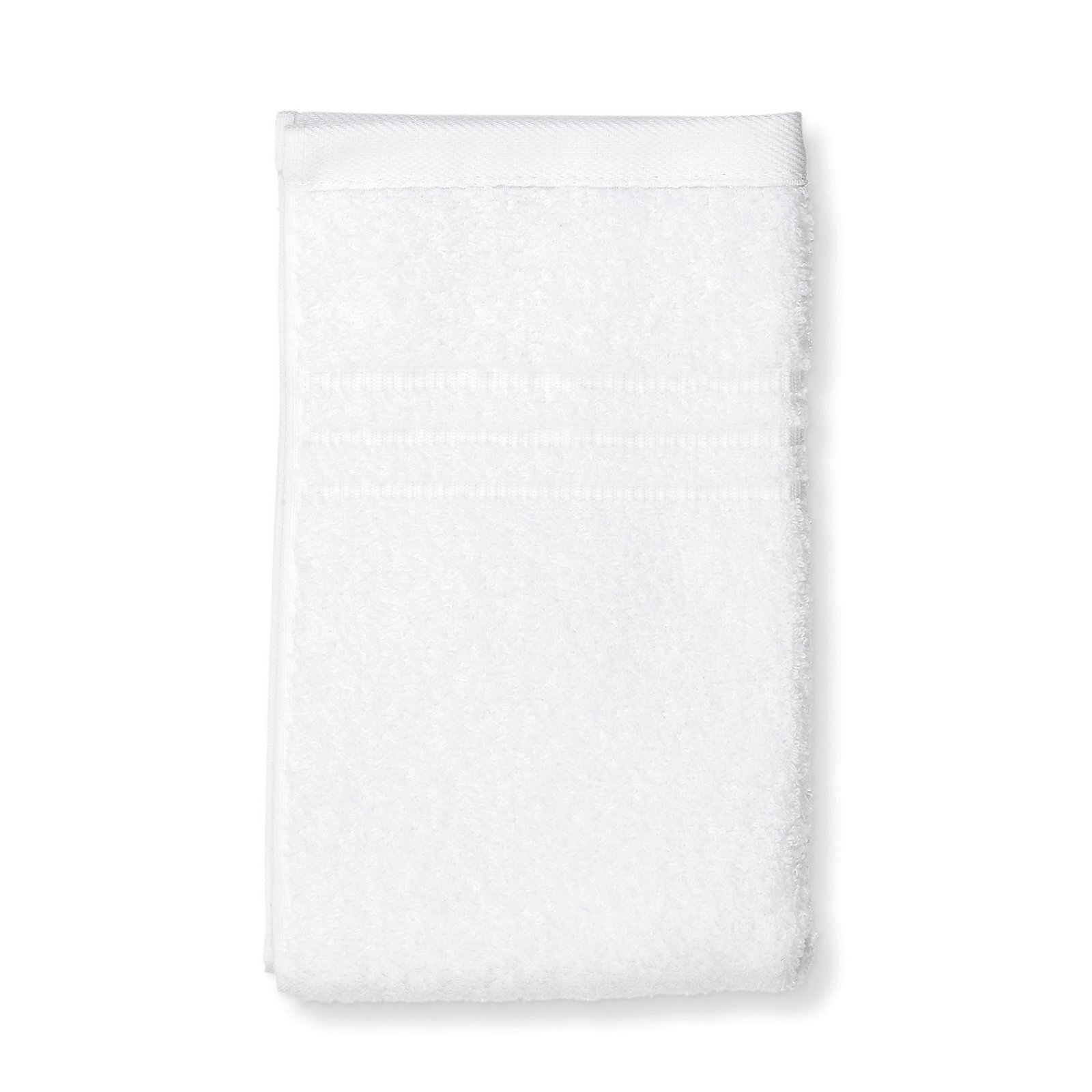 Gästetuch Leonora 50x30 cm - 100%Baumwolle Premium schneeweiß