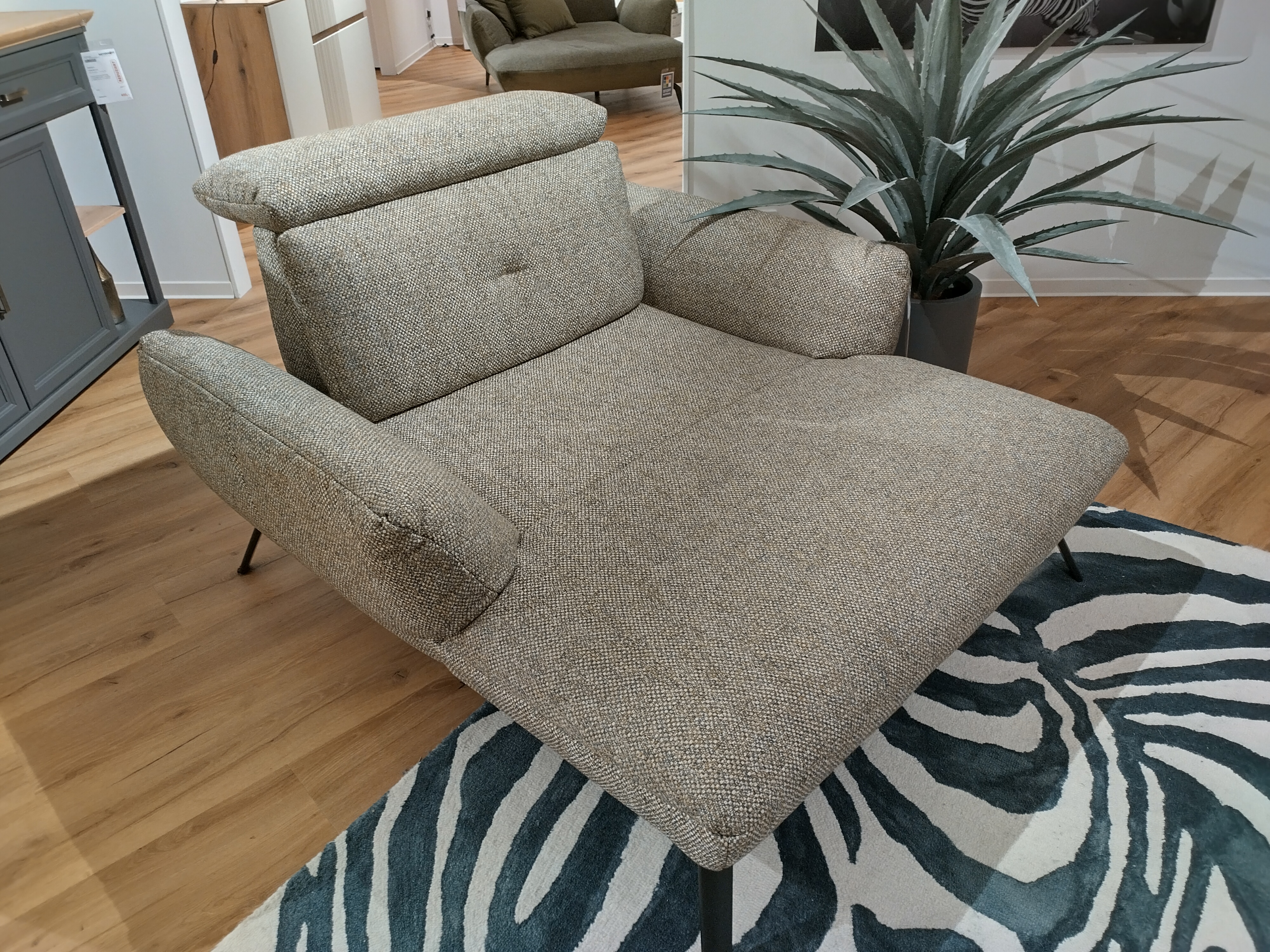 Loveseat, lime - Seattle