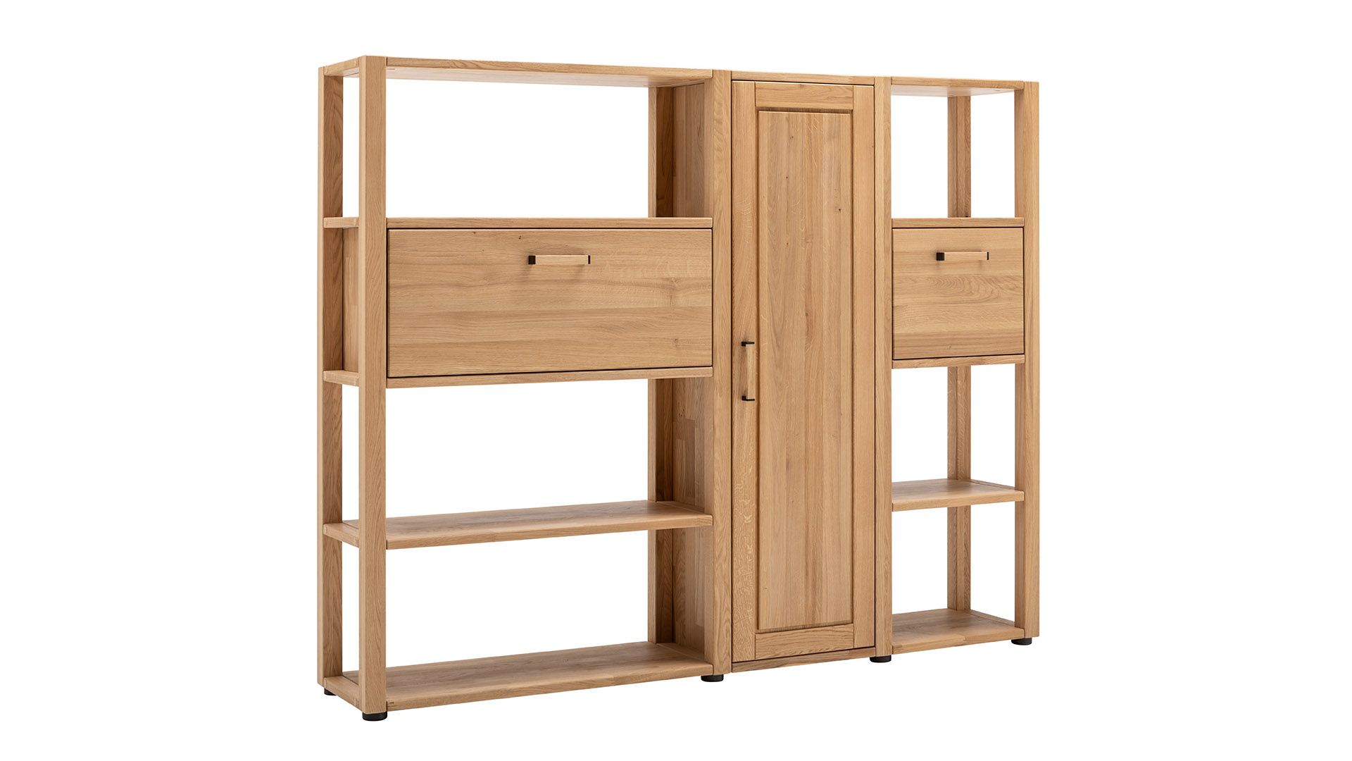 Highboard, Eiche massiv, legno geölt - Elara