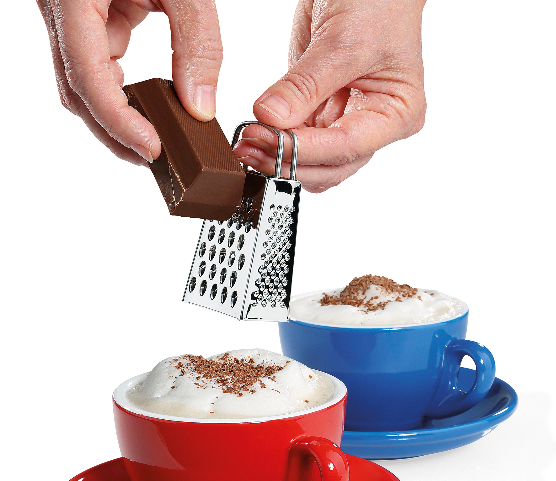 Vierkantreibe Mini - edelstahl, 3x3,8x8cm