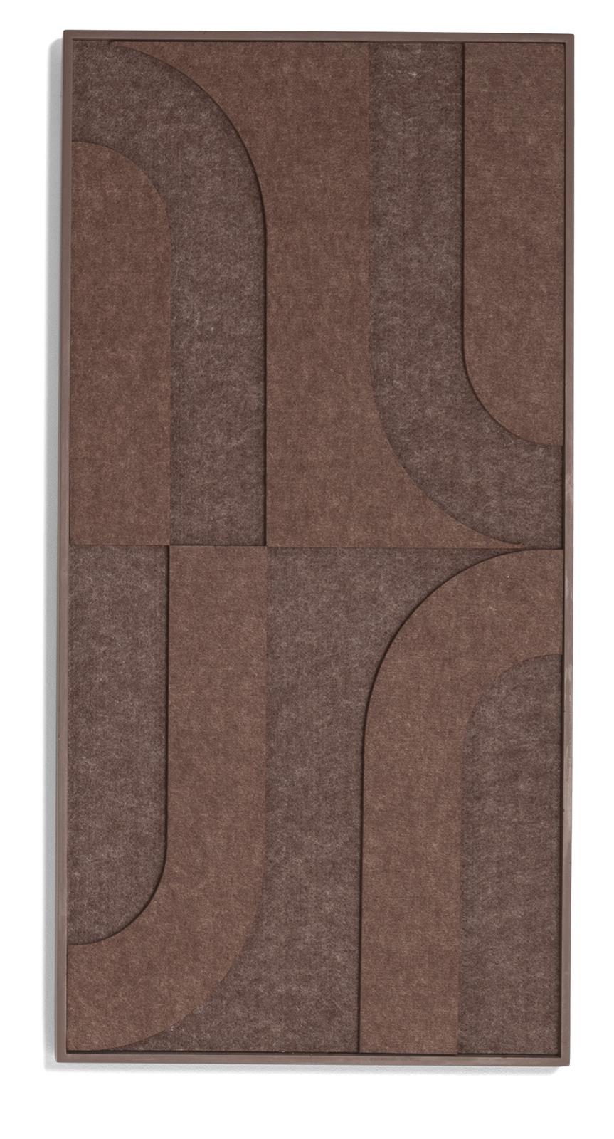 Bild, Jace, braun, 48x96cm, Coco Maison - Coco Maison