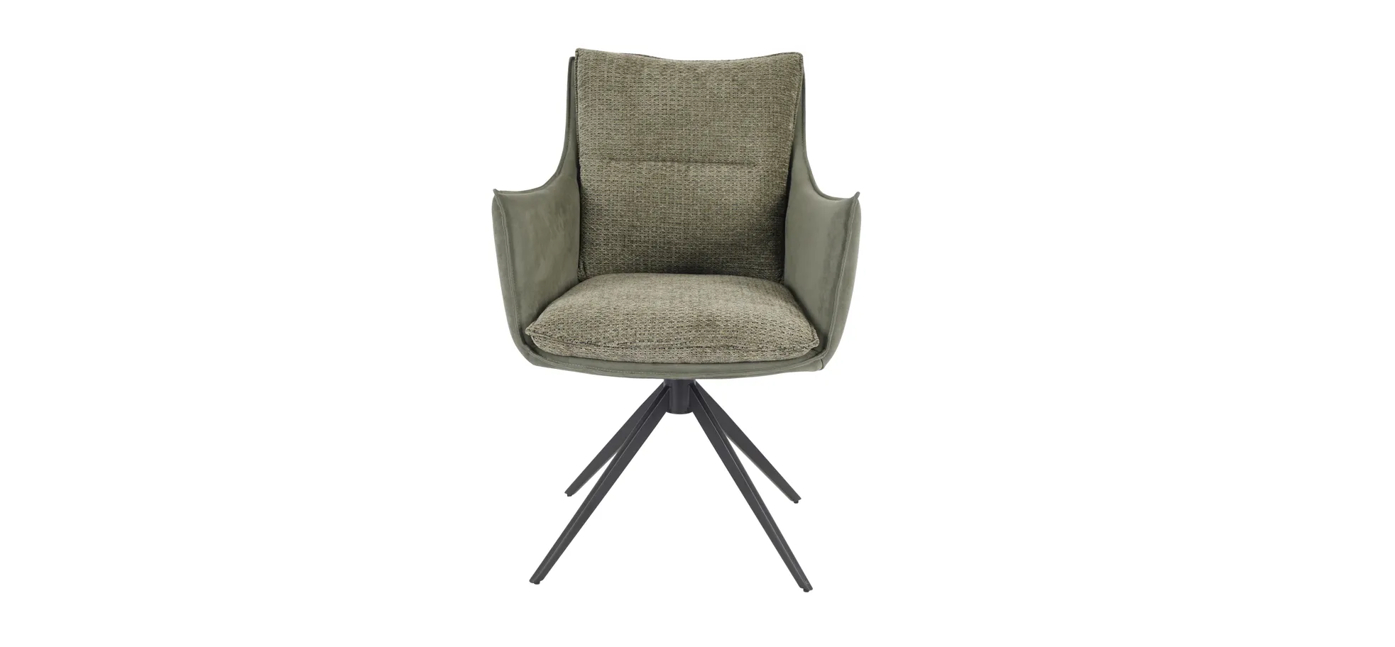 Armlehnstuhl, Bezug Winter moss/Retrobliss - Mandy