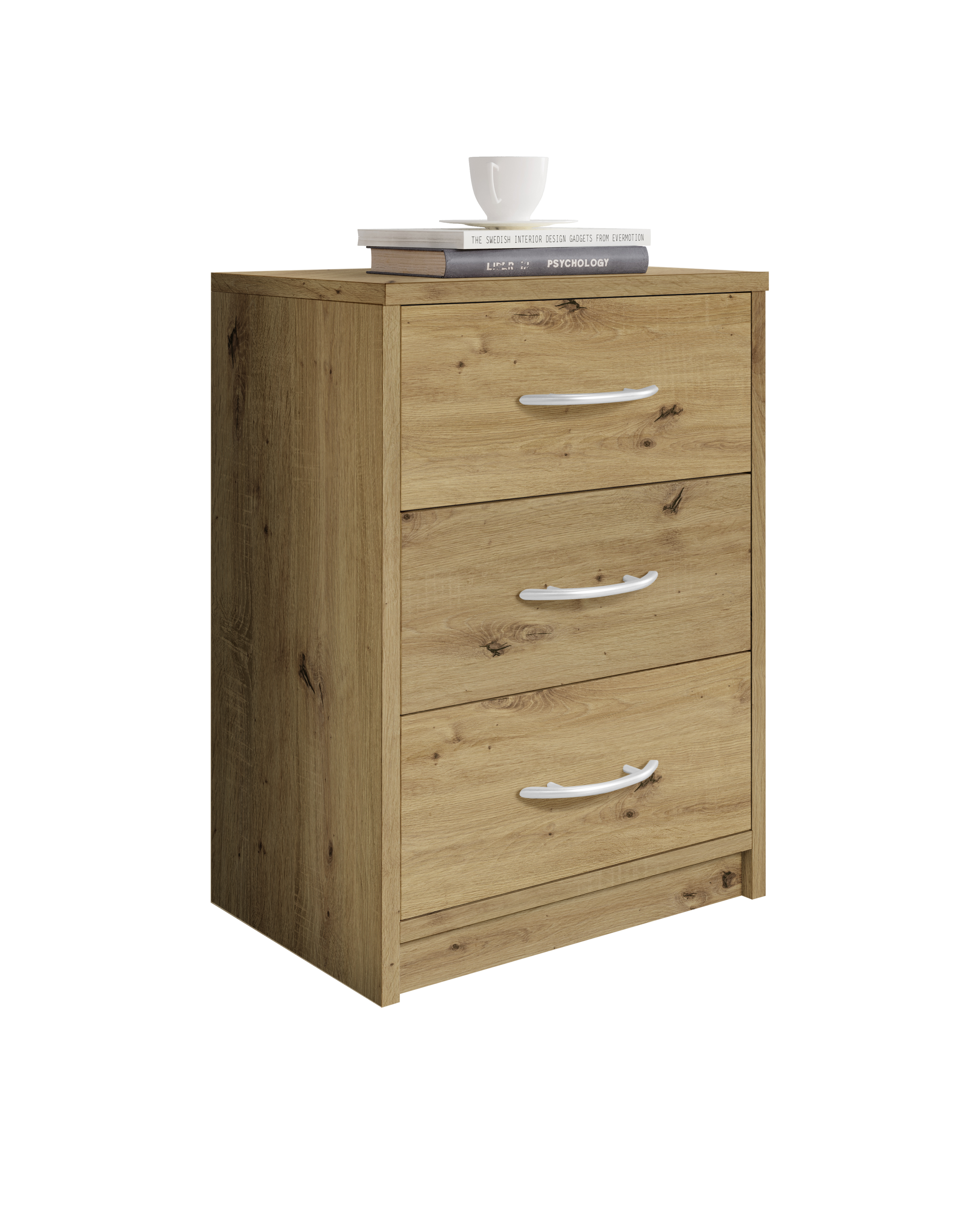 Nachtkommode, Artisan Eiche Nachbildung - MyTogo535