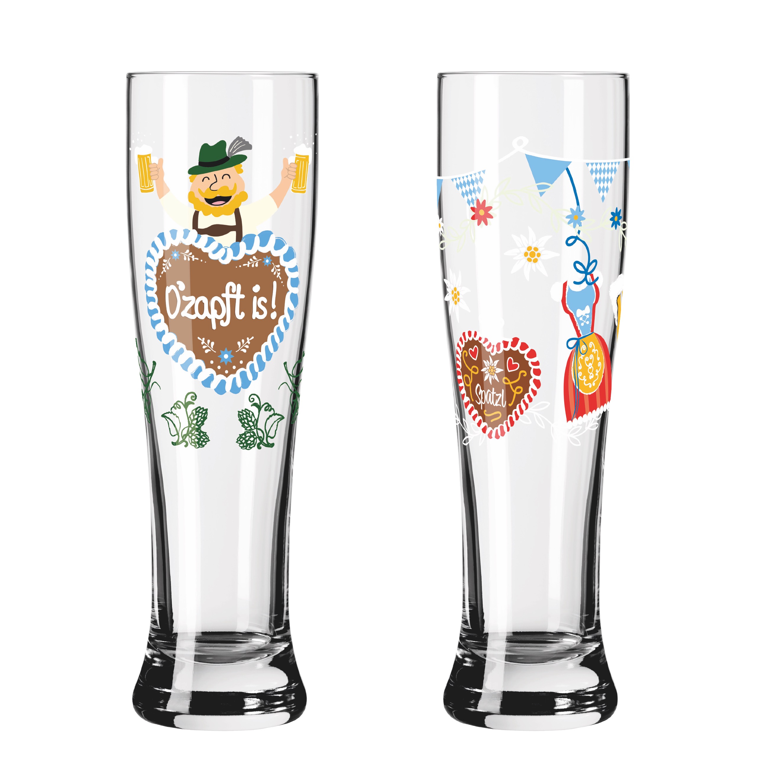 Ritzenhoff Bierglas Brauchzeit Weizen - O'zapft is