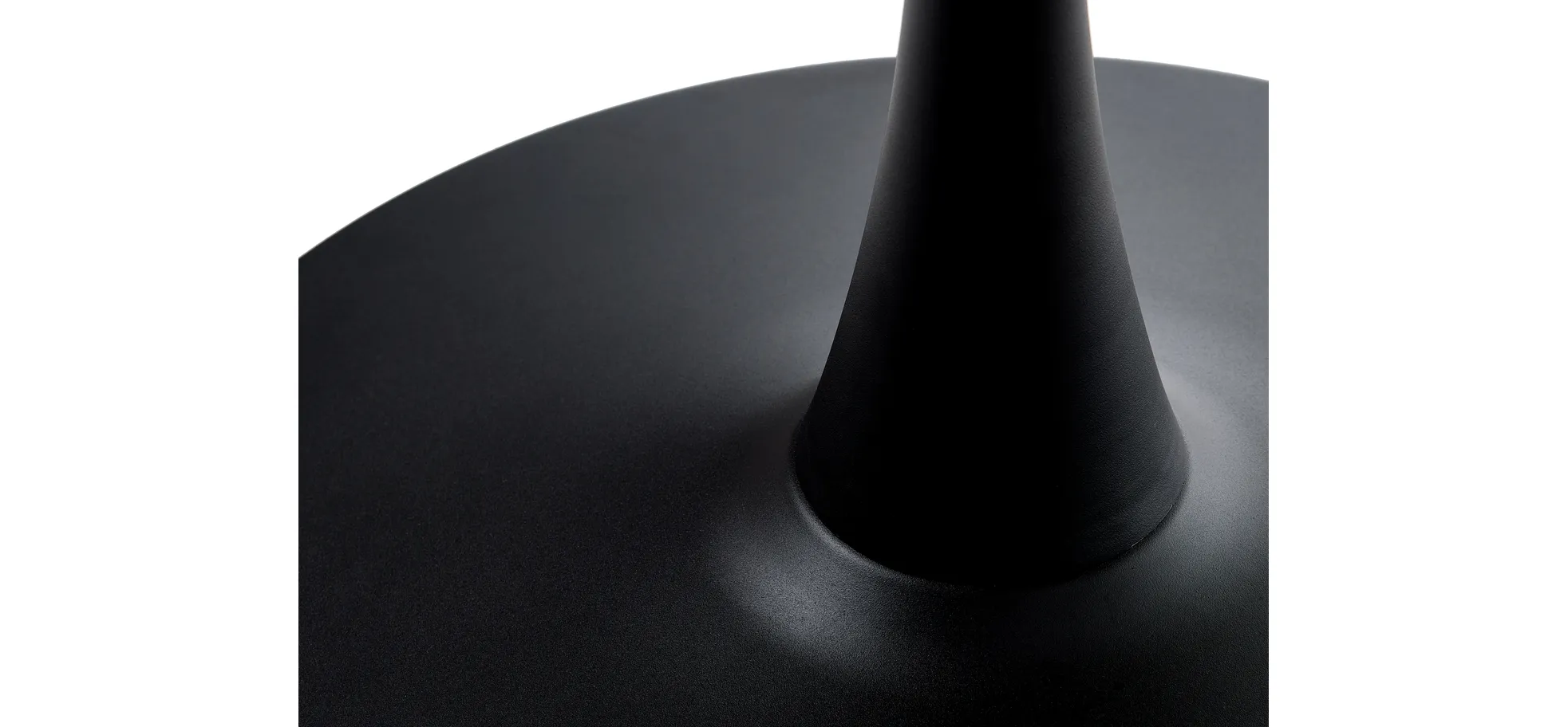 Esstisch, rund, 100 cm, Weiß - Unnea