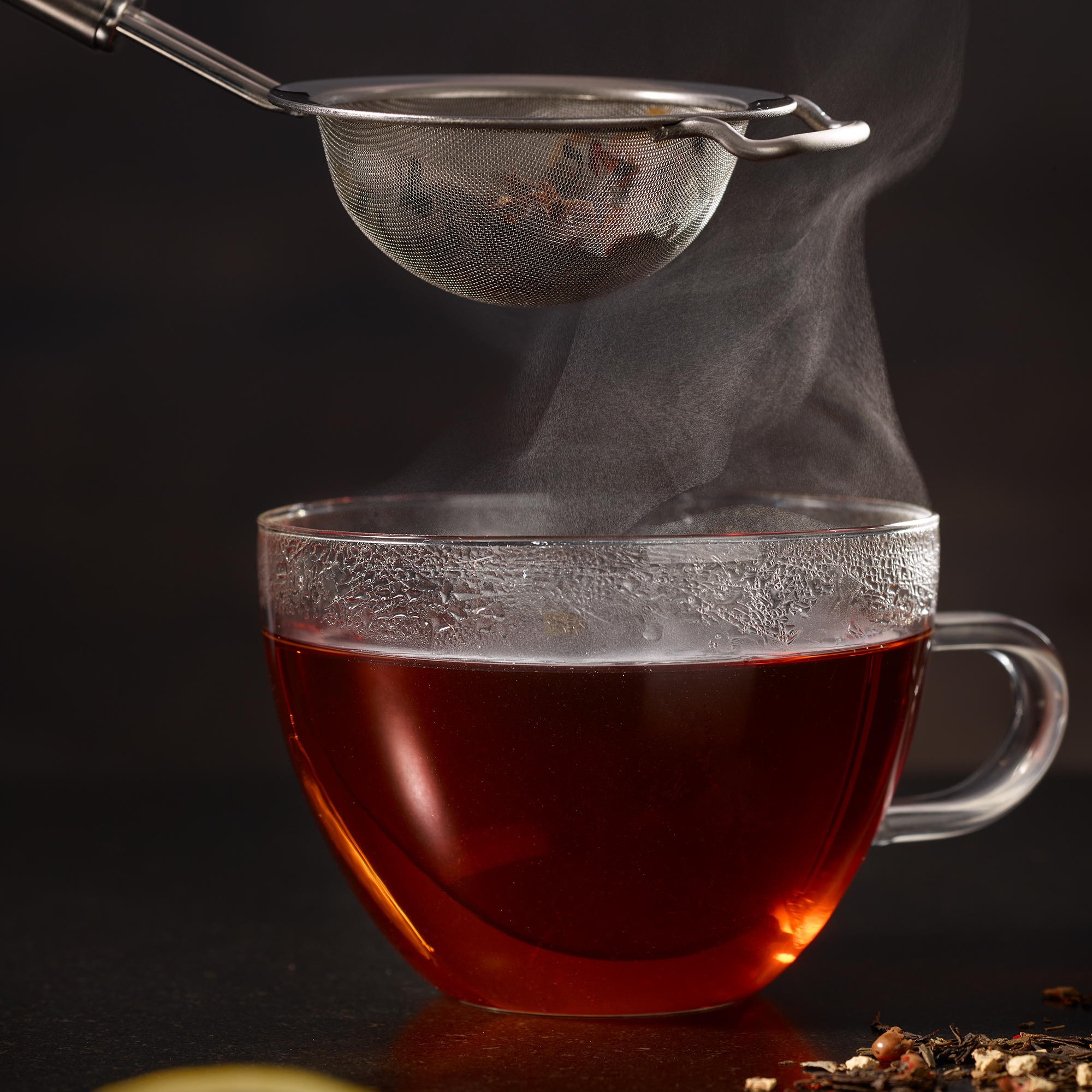 RÖSLE, Rundgriff Teesieb feinmaschig 8 cm - Edelstahl