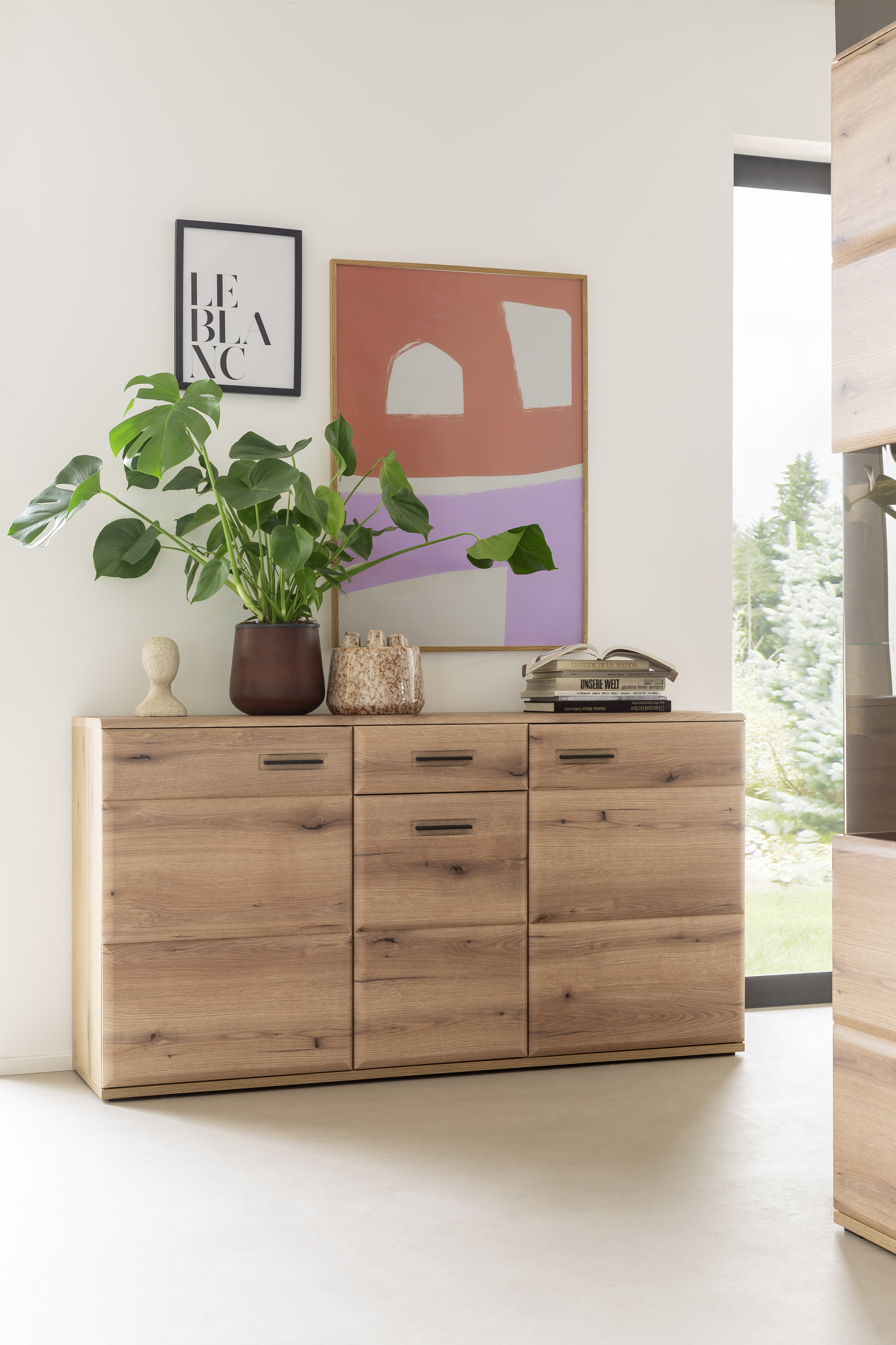 Sideboard, Eiche Evoke Nachbildung - LS25 Careto