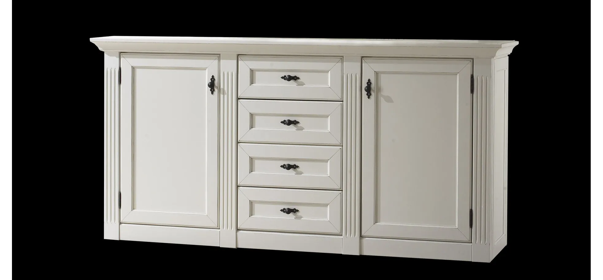 Sideboard - Lack, weiß