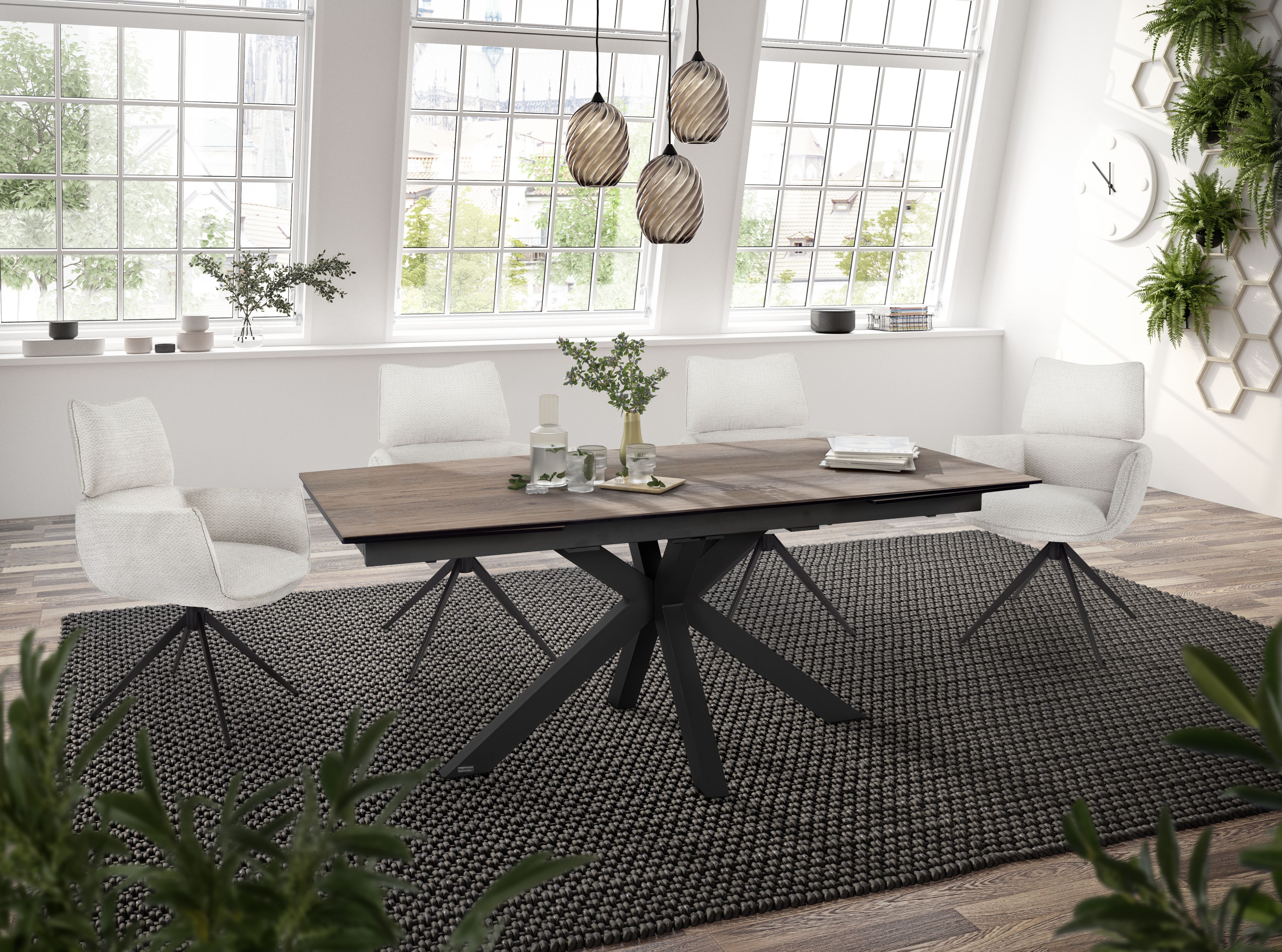 Armlehnstuhl, drehbar 360° autoreturn - Margit