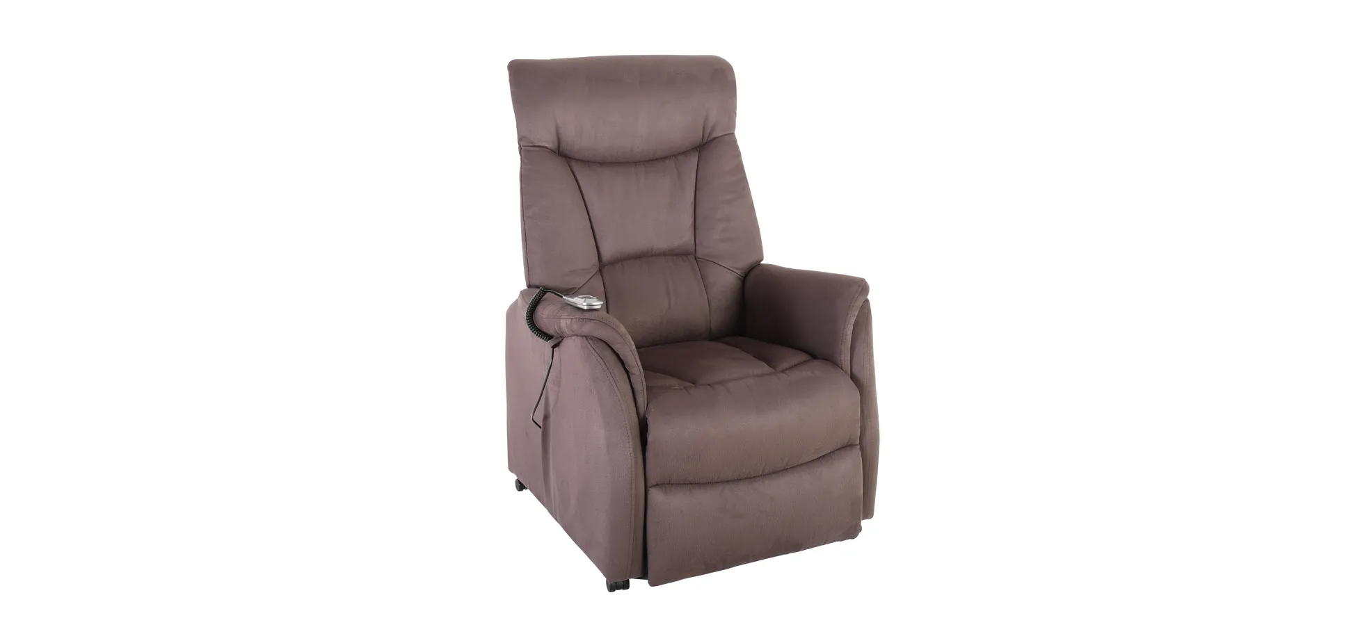 TV-Sessel MALEK - Aufstehhilfe, Relaxfunktion, Kopfteilverstellung, Stoff, Braun TV-Sessel MALEK - Aufstehhilfe, Relaxfunktion, Kopfteilverstellung, Stoff, Braun