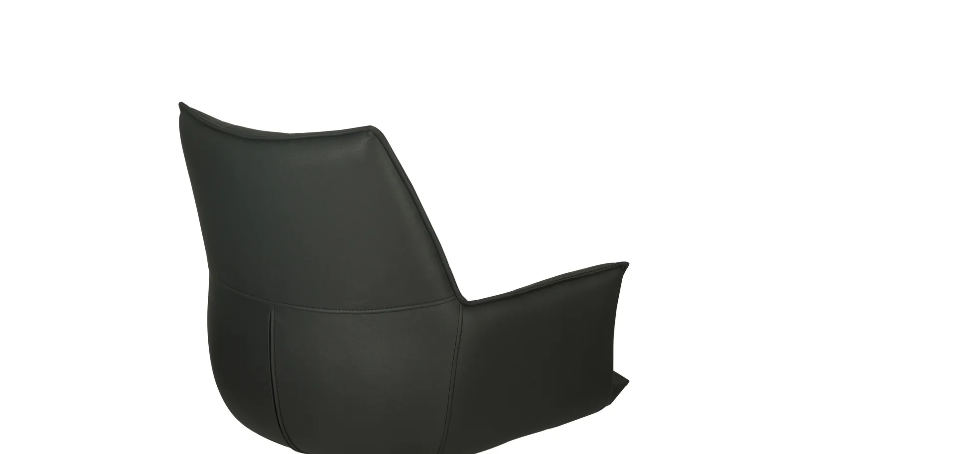 Armlehnstuhl, Stoff schwarz, drehbar - Makana