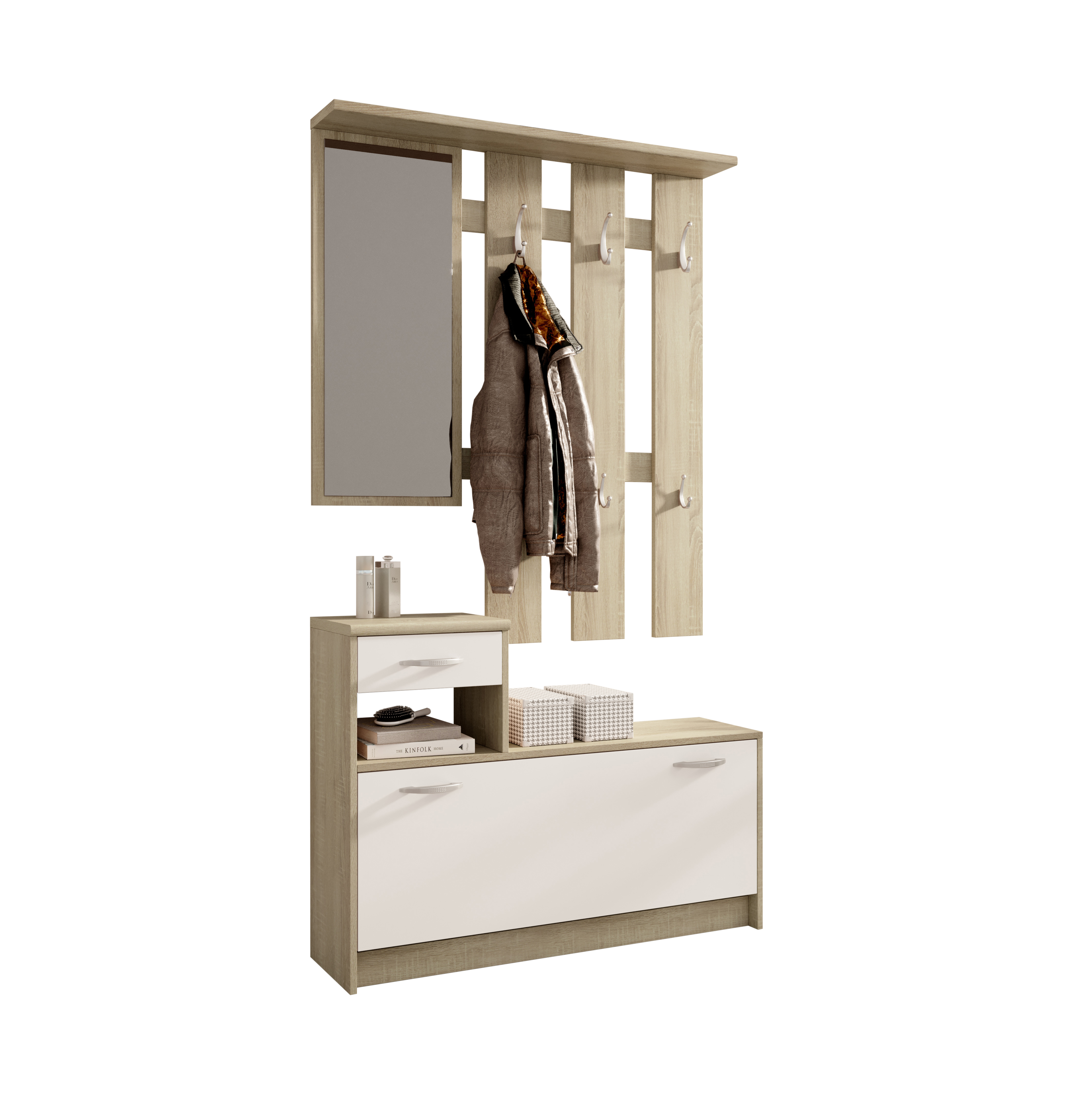 Garderobe, Eiche Sonoma Dekor - MyStyle 6017