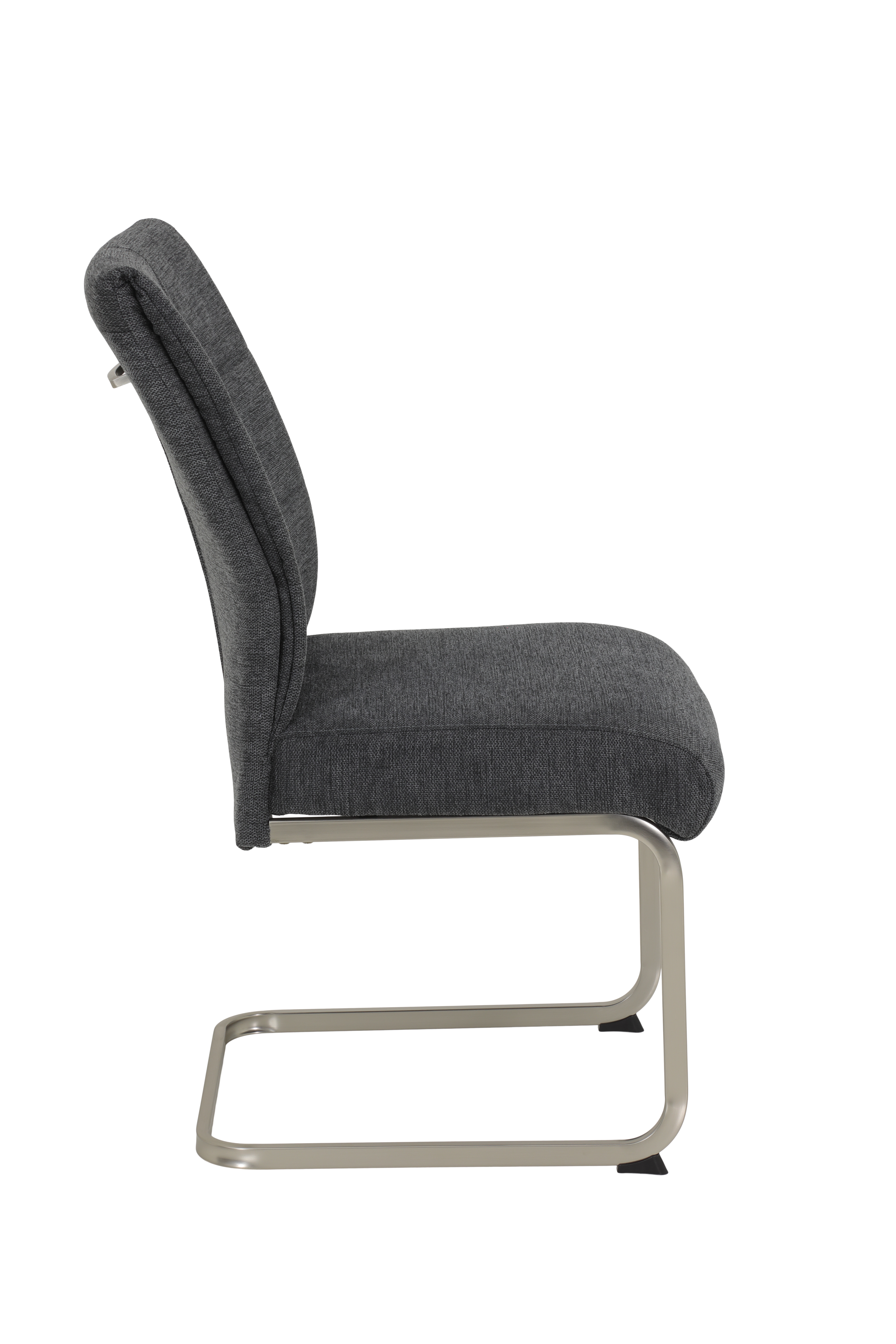 Schwingstuhl, Webstoff anthrazit - HEUSENSTAMM