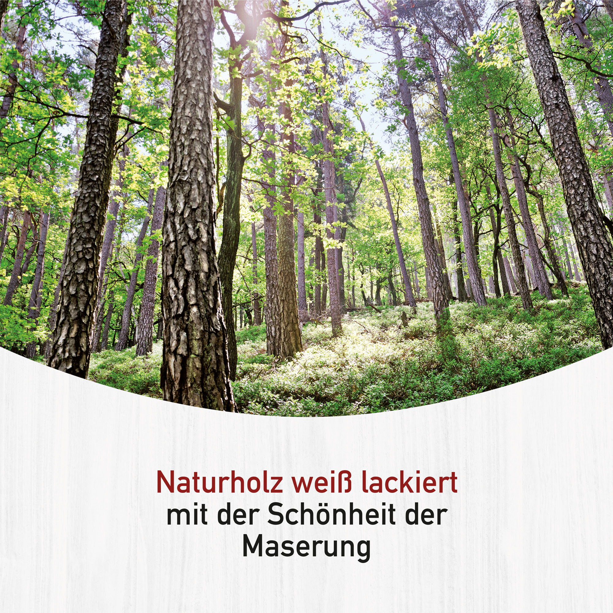 Doppelbett, 180x200 cm, Massivholz weiß - MyStyle 3076