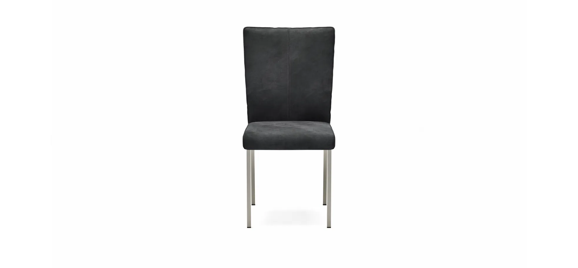 Stuhl 4110 - Stoff, Anthrazit