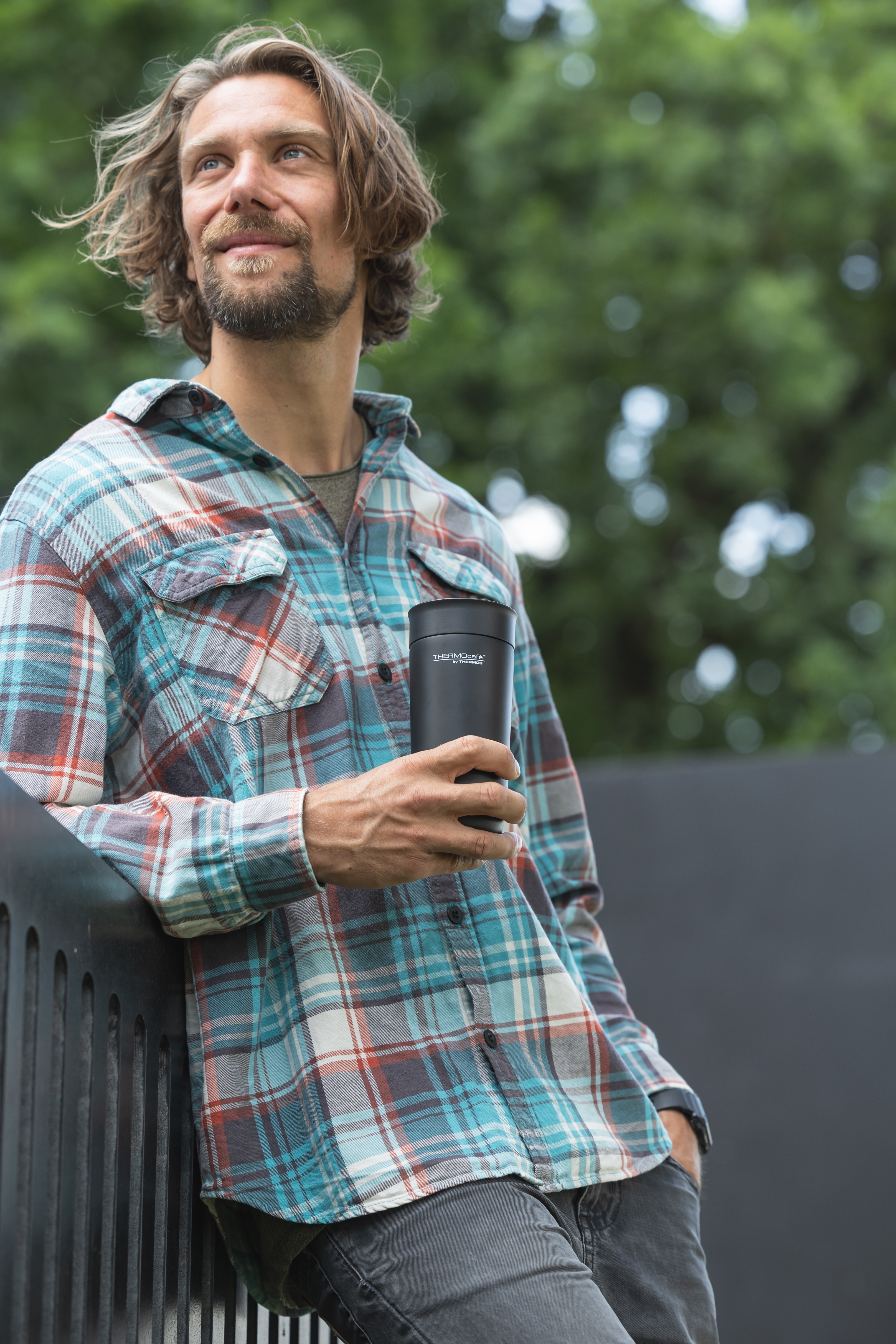 Isolier-Trinkbecher, schwarz, ca. 0,36l - TC Daily Drinking Mug