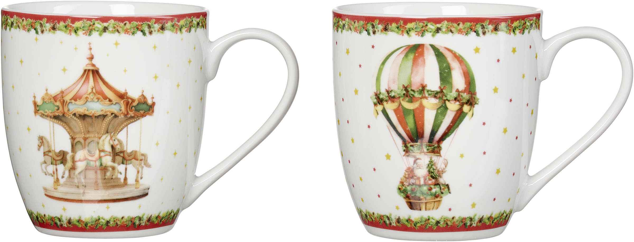 Becher Nostalgie, sort. - 500ml