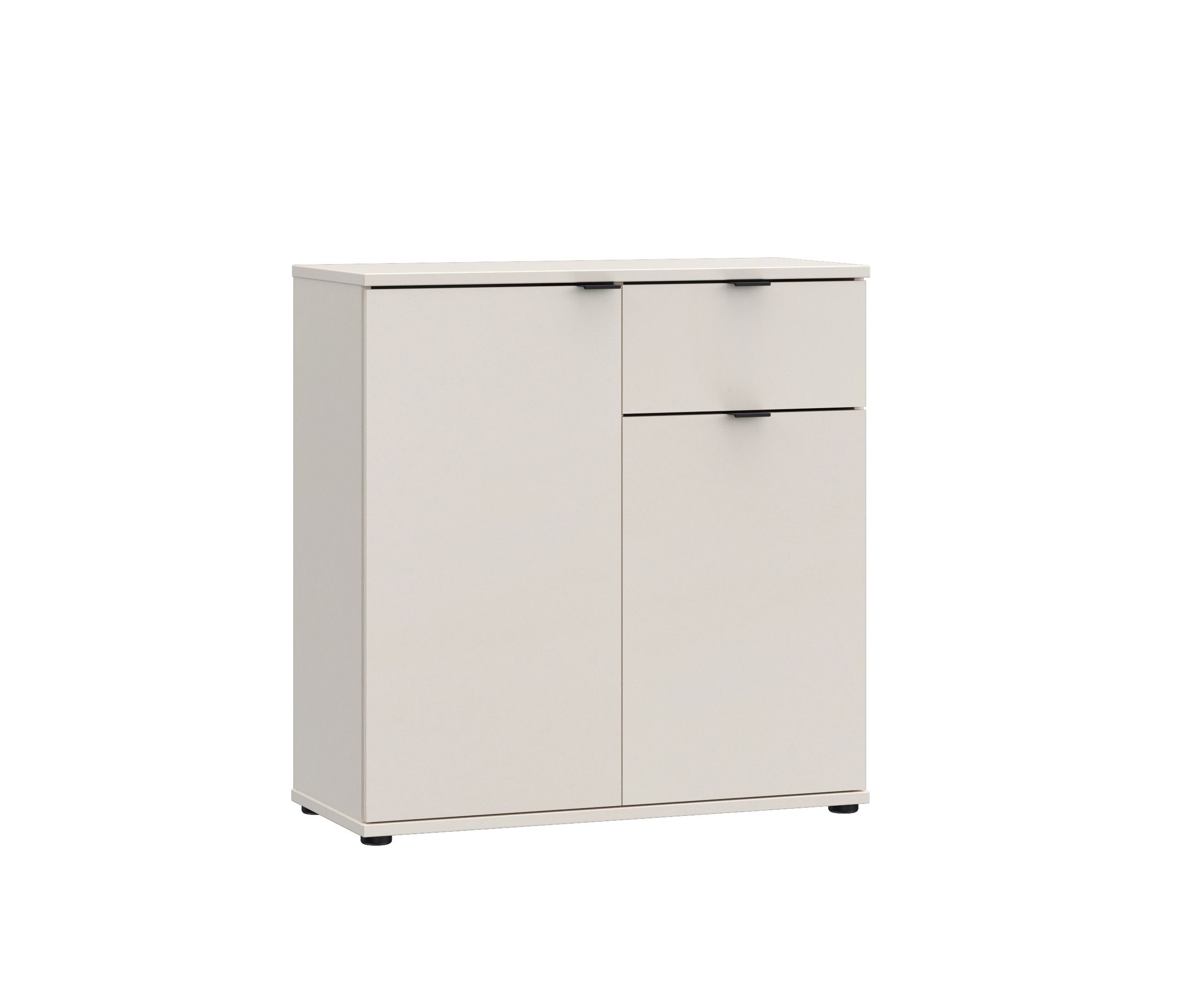 Kommode, Sand, 2 Türen, 1 Schub - Finella