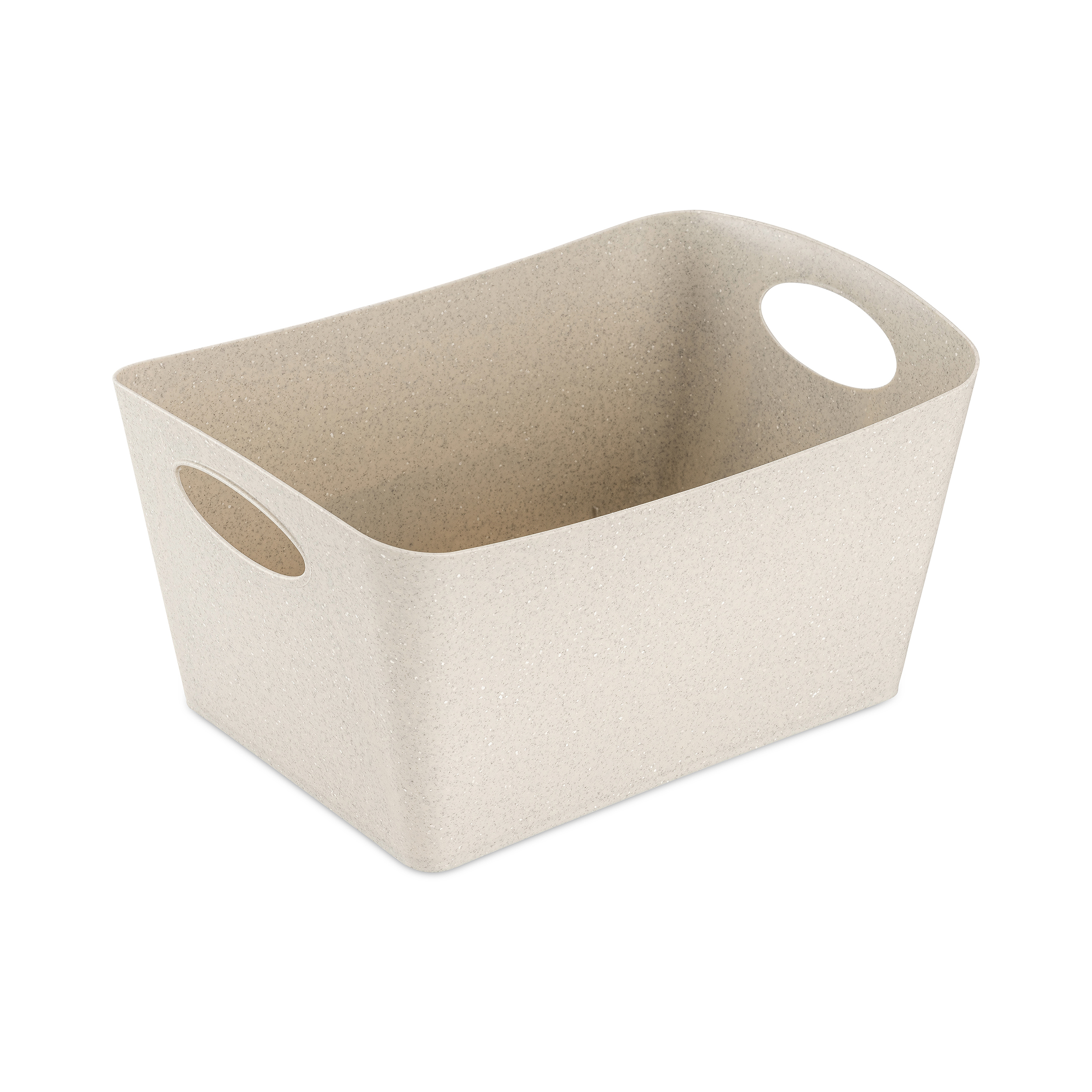 Aufbewahrungsbox 3,5l, recycled desert sand - ineinander schachtelbar, stabil, CO2-neutral