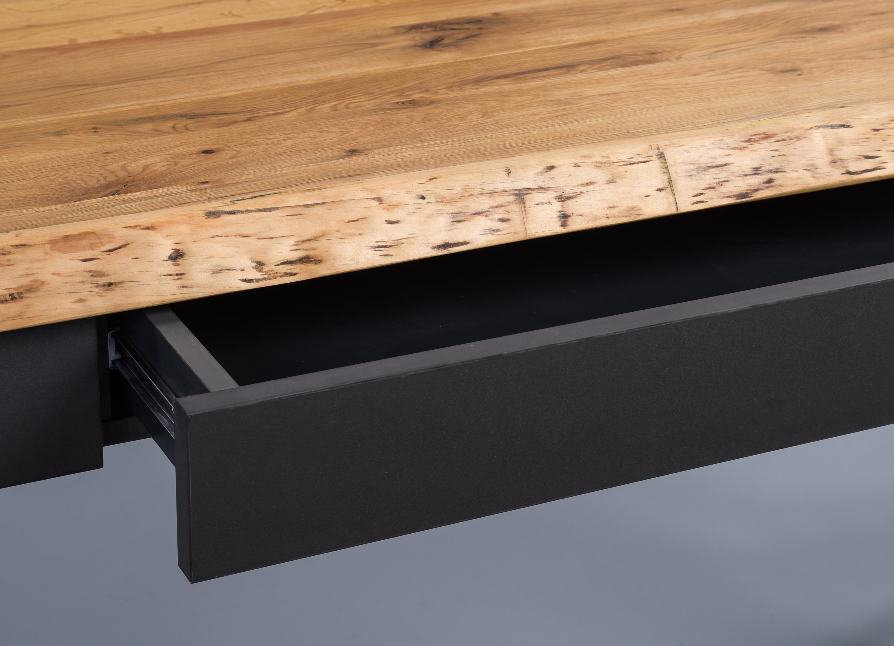 Schreibtisch, Wildeiche, 140 cm breit - Meira/Madline
