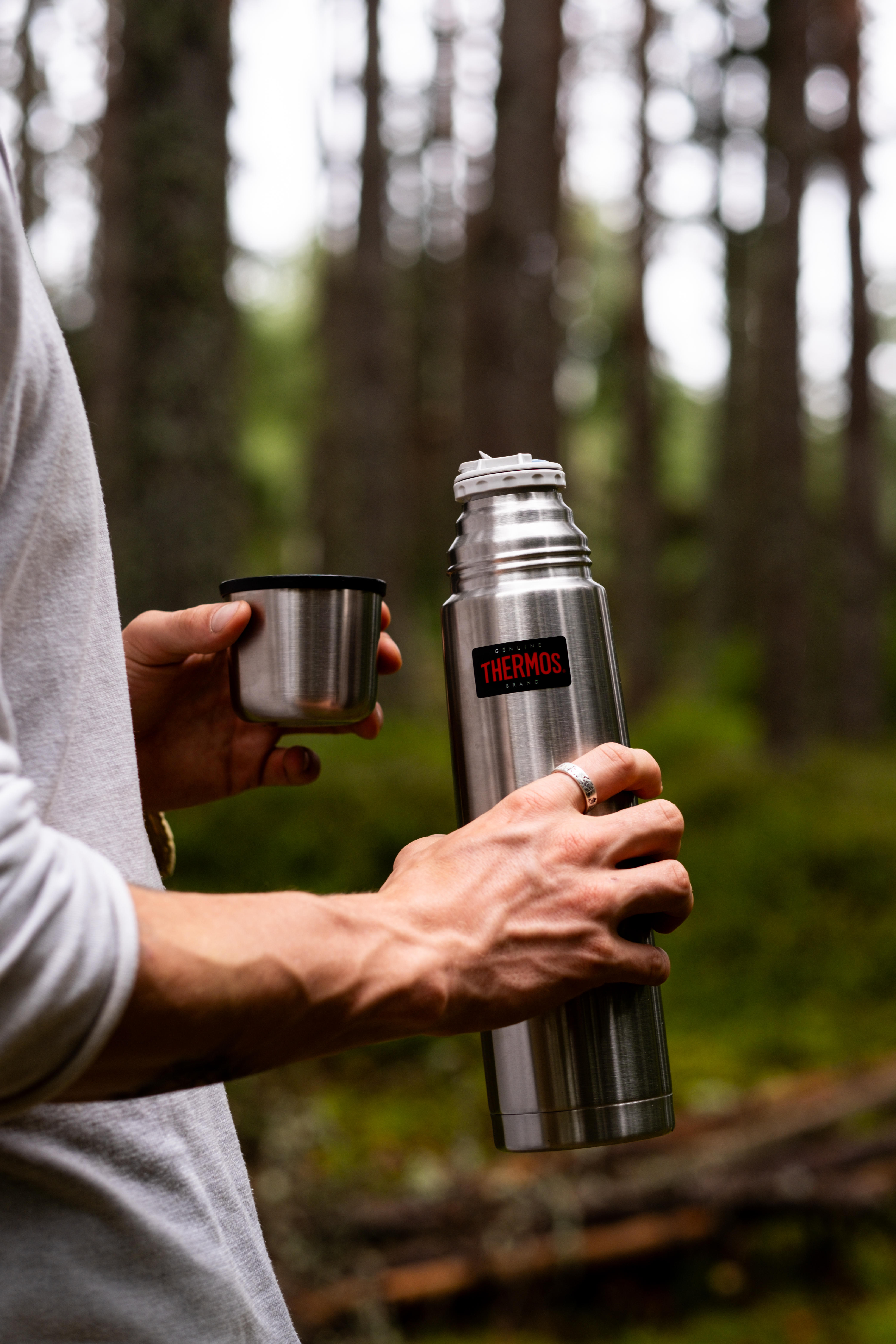 Isolierflasche st. steel mat 1,00l - LIGHT & COMPACT BEVERAGE BOTTLE